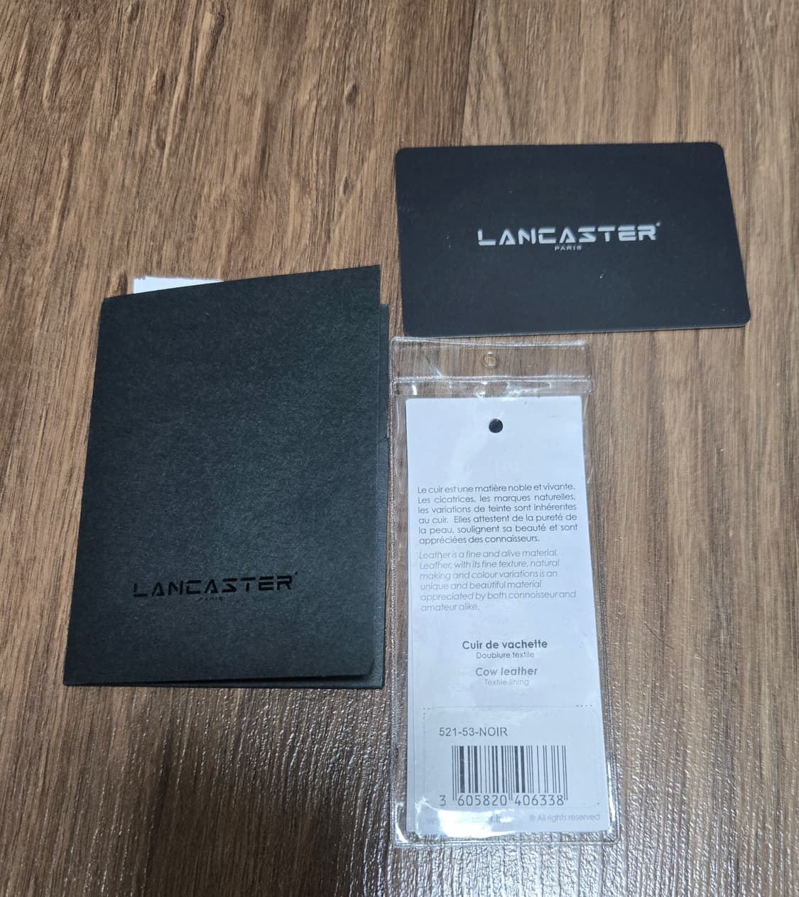 랑카스터 이네 베르니스 - 블랙 가죽 체인 숄더백 [정품] 상품이미지7