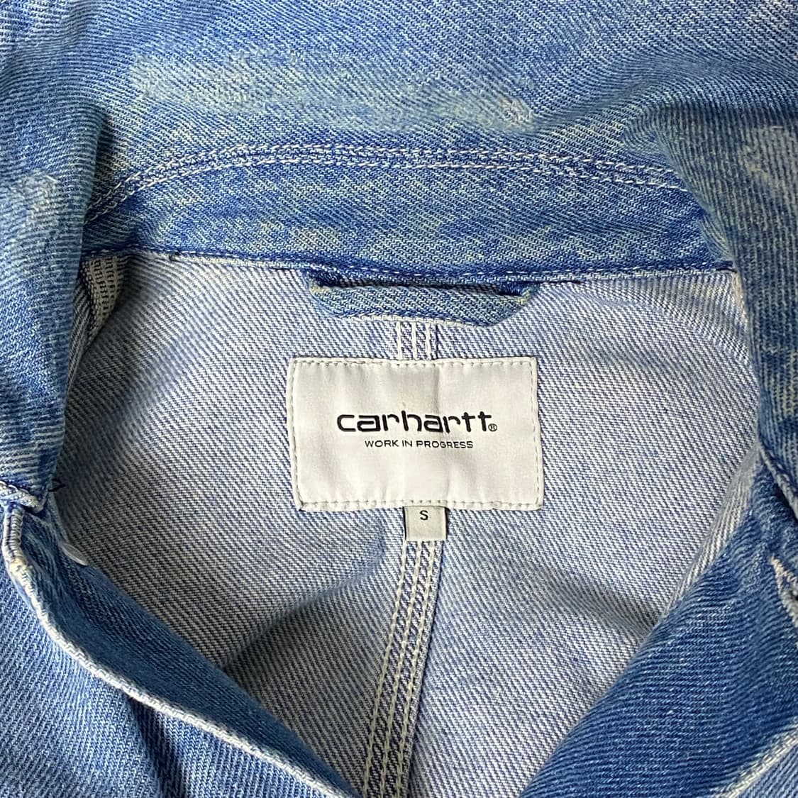 칼하트 데님 초어 자켓 S 상품이미지7