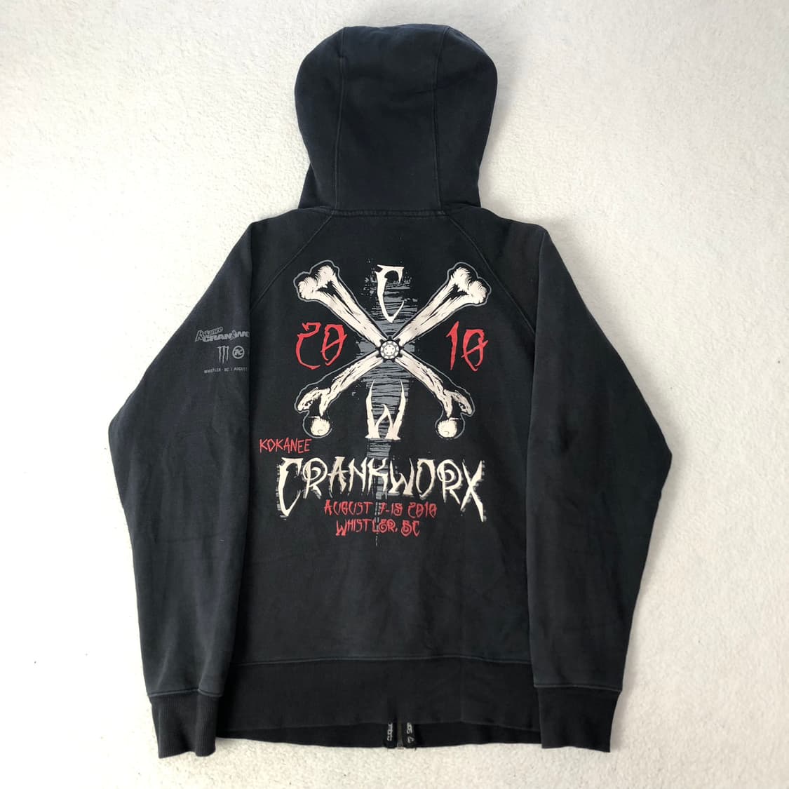 크랭크위크 빈티지 후드집업 상품이미지2