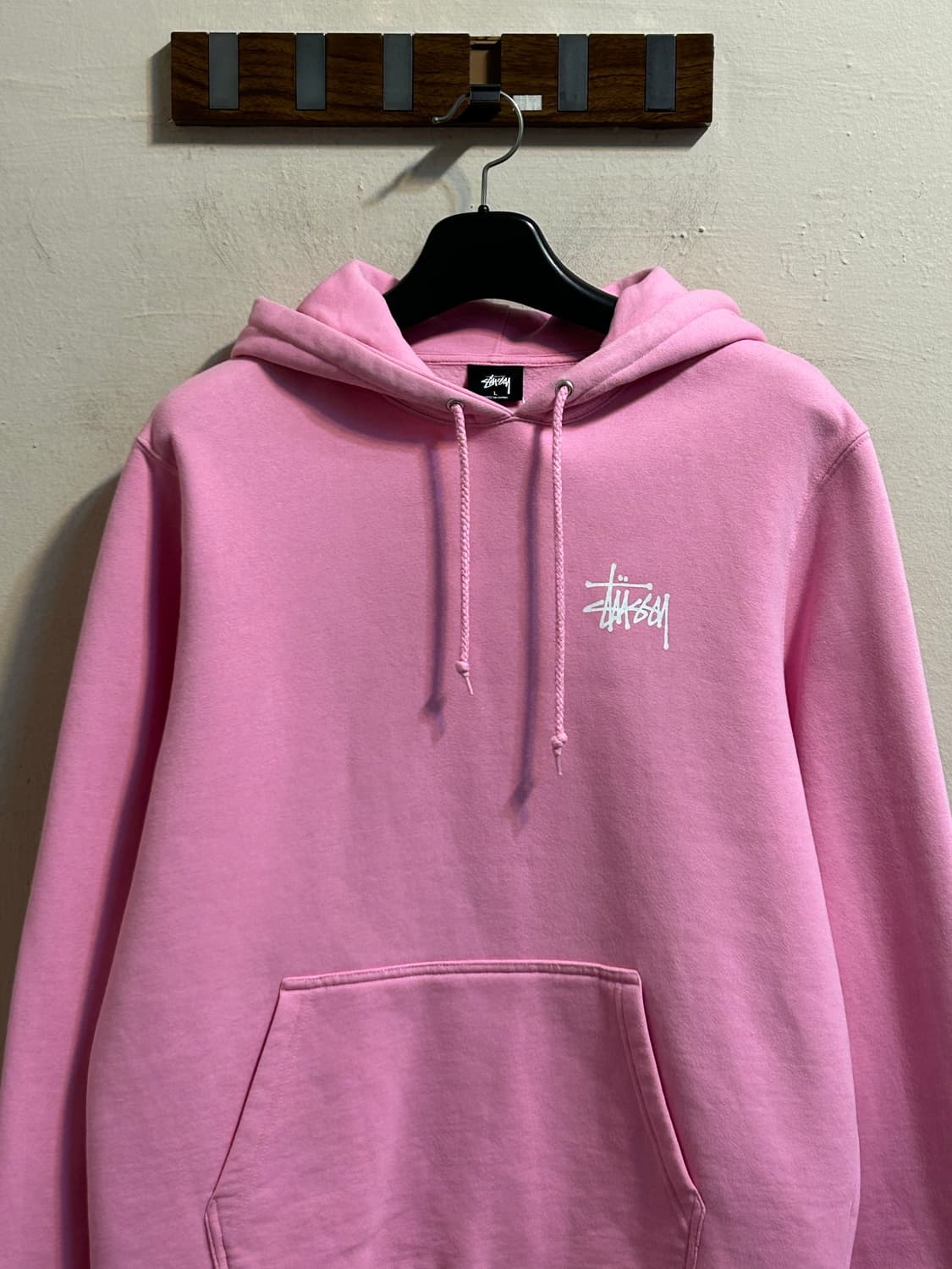 스투시 로고 후드티 상품이미지2