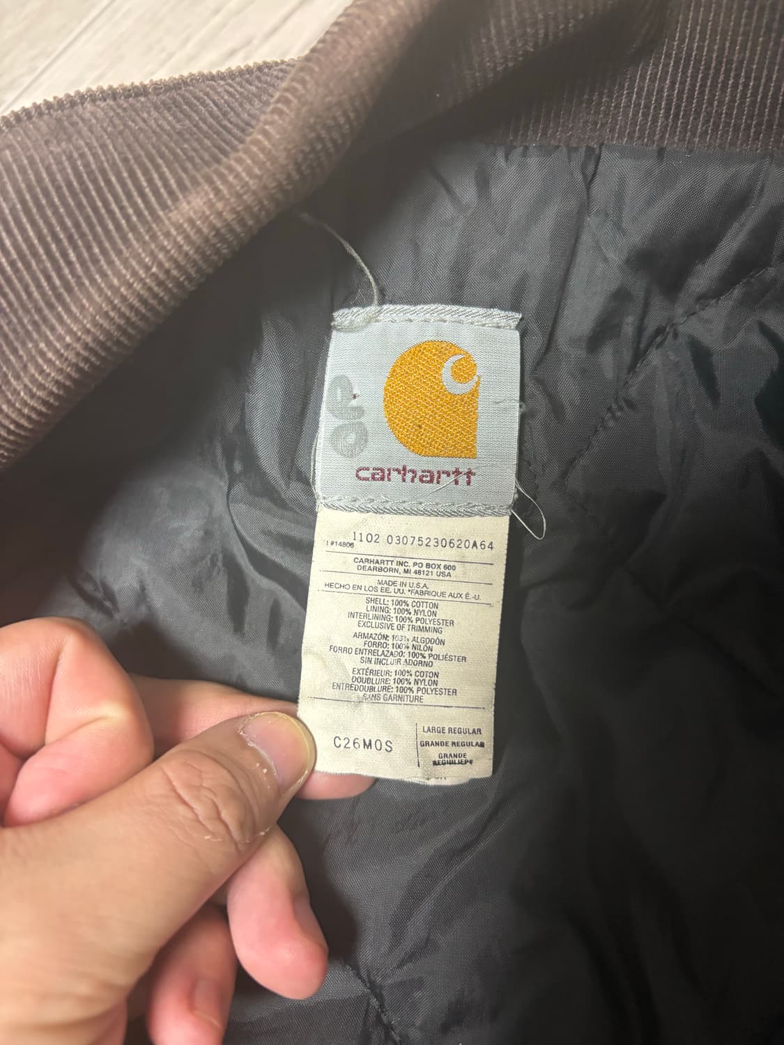 [L] 칼하트 C26 MOS 상품이미지7