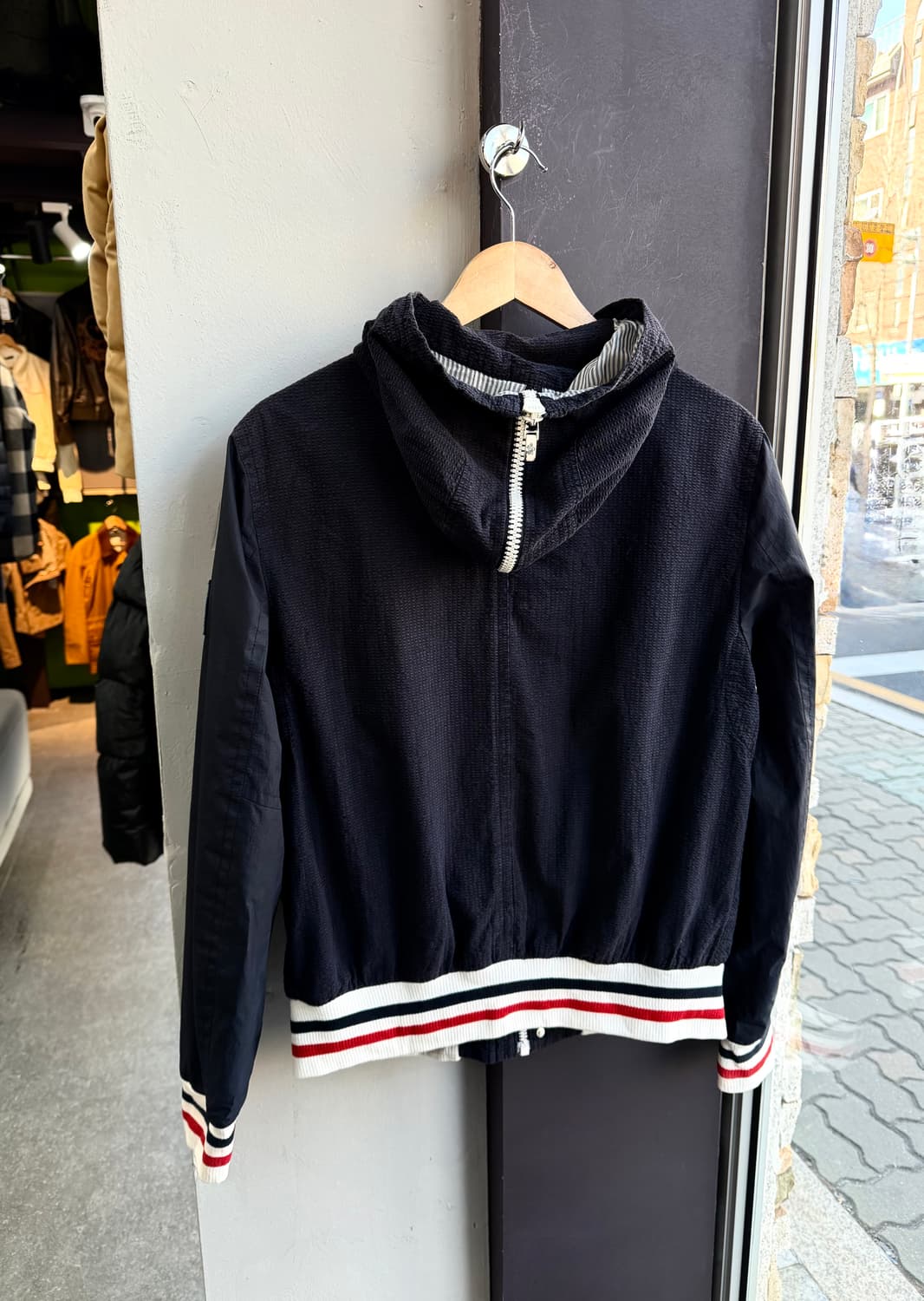 4/ 몽클레어x톰브라운 감마블루 블루종 집업 상품이미지9