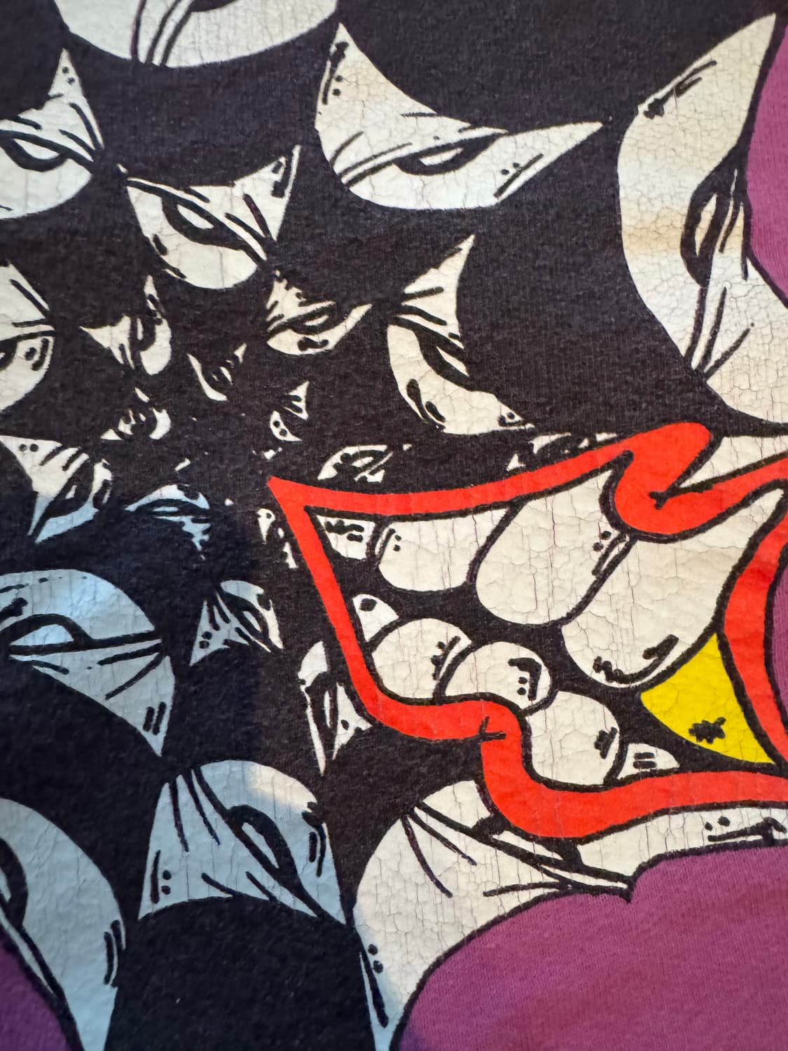 크롬하츠 매티보이 초판 퍼플 스파이더웹 후드 (교) 상품이미지3