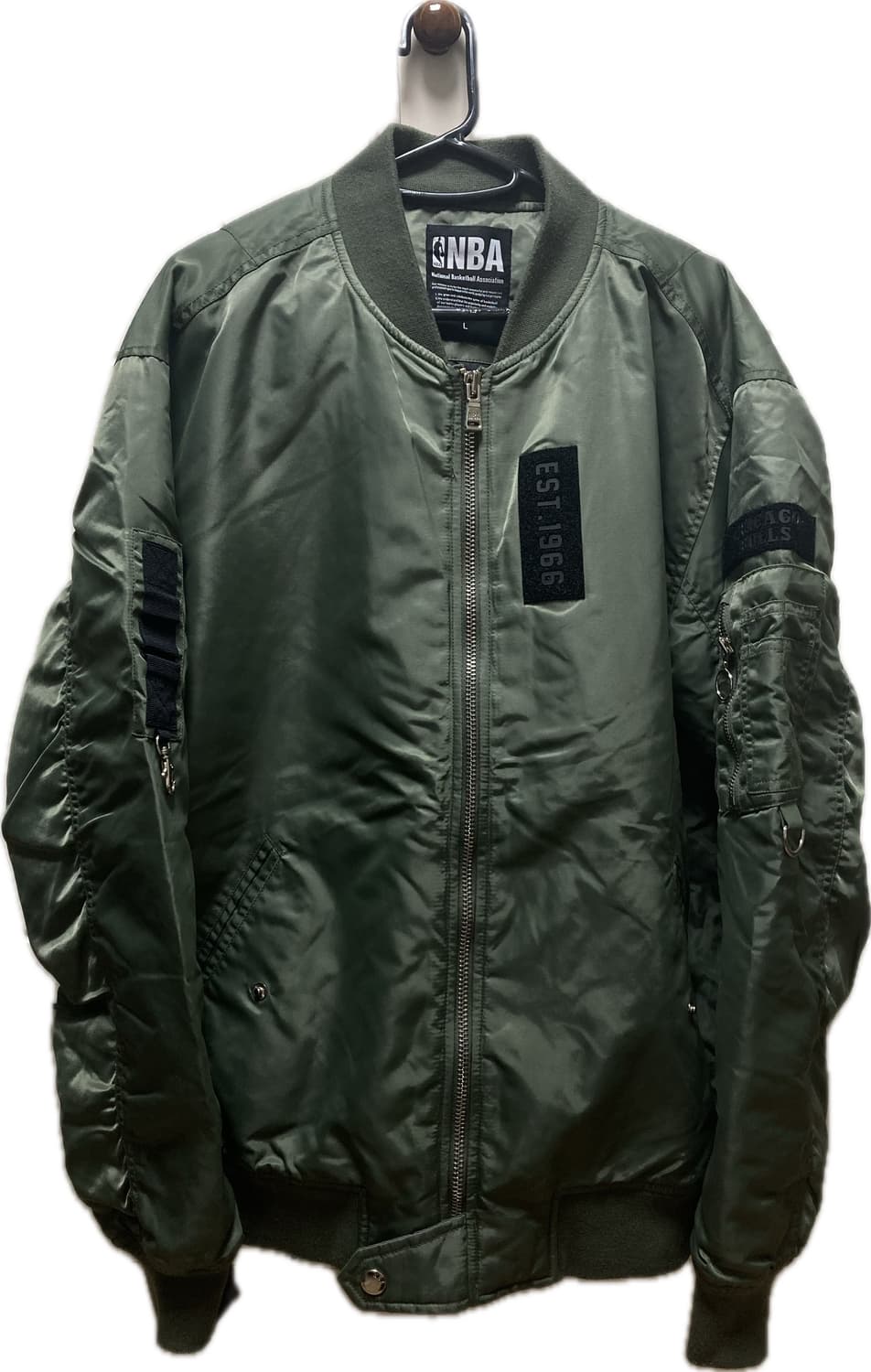 NBA 엔엘비 시카고불스 MA-1 봄버자켓 항공점퍼 상품이미지2