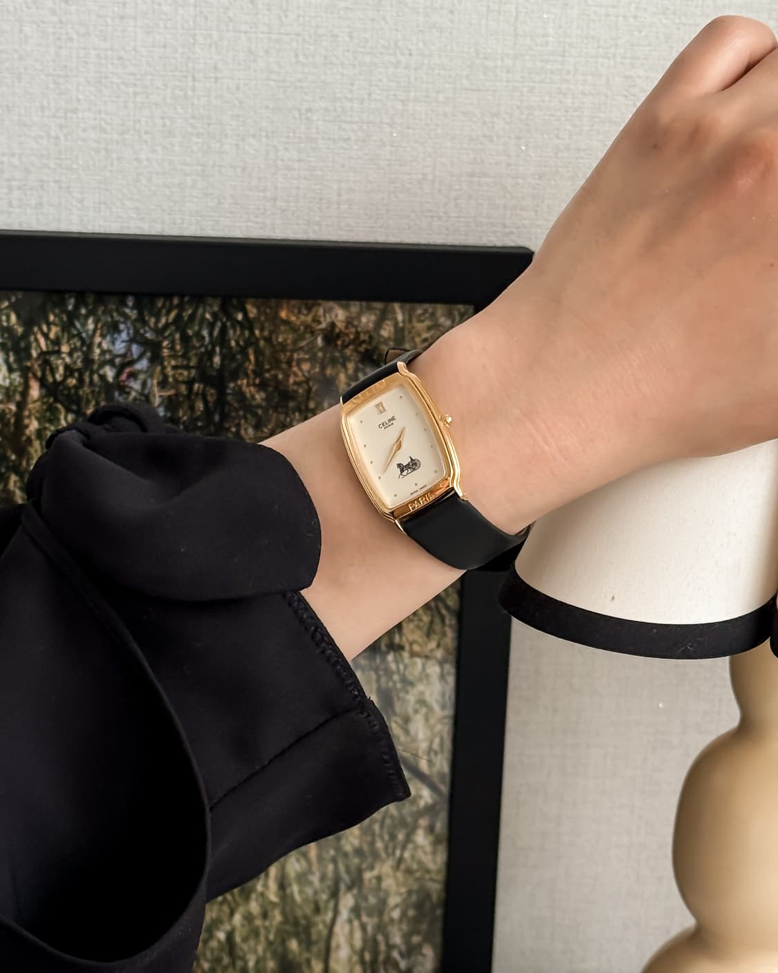 셀린느 탱크 스퀘어 시계 상품이미지6