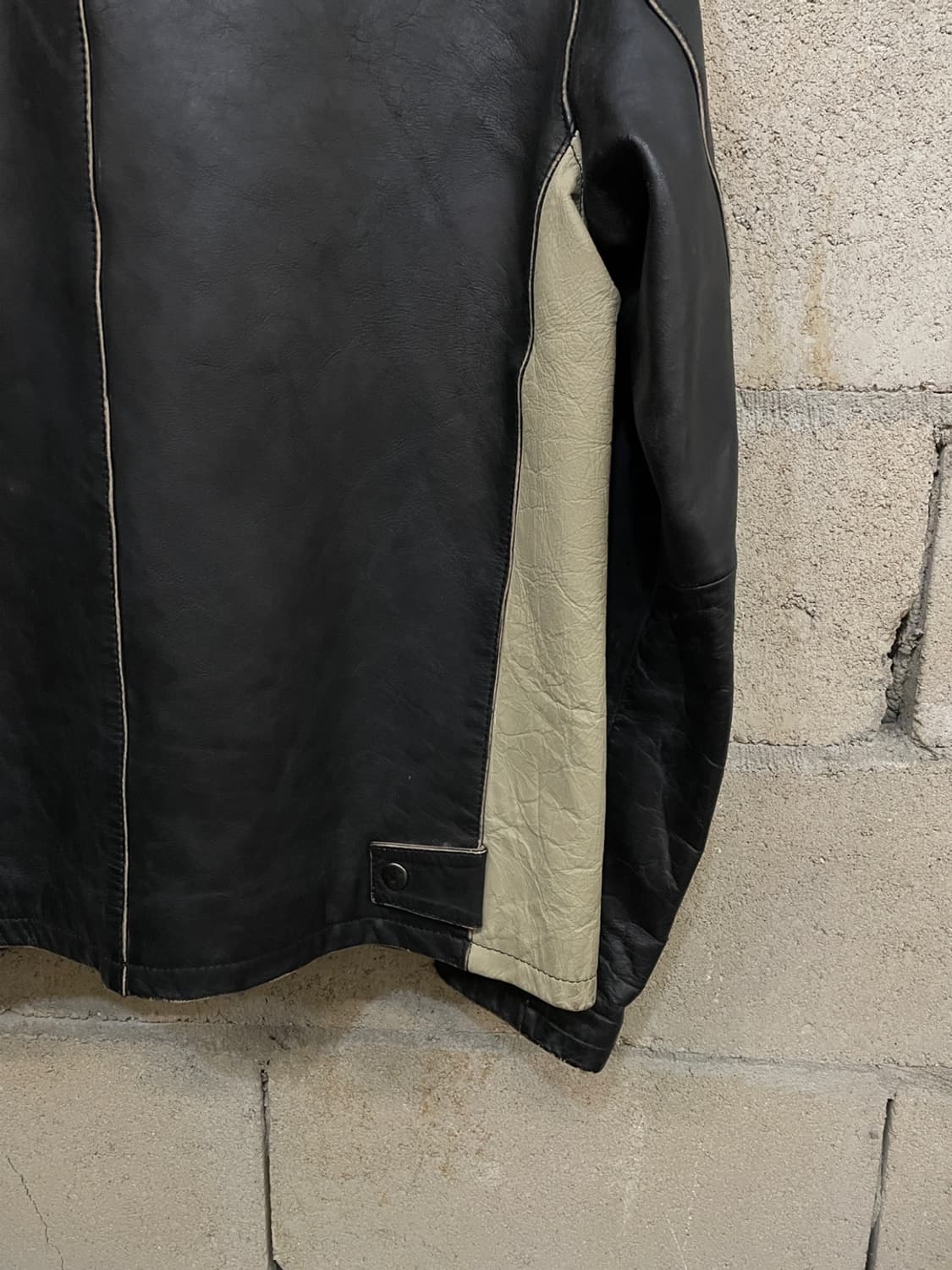 빈티지 게스 싱글 라이더 자켓 상품이미지6