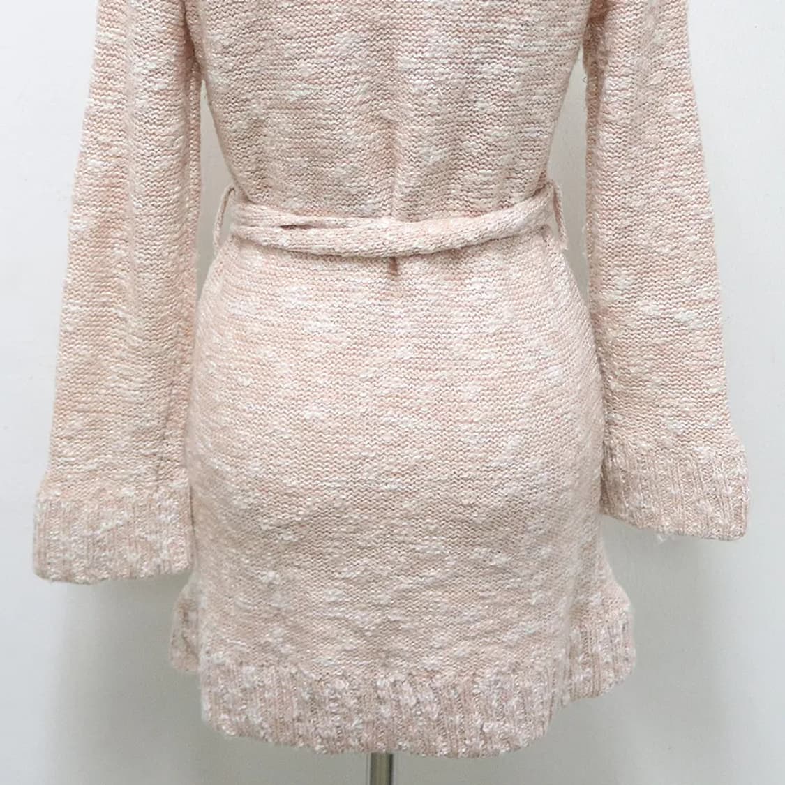 PUTIELAL 벨트 니트 롱 가디건 61005 상품이미지8