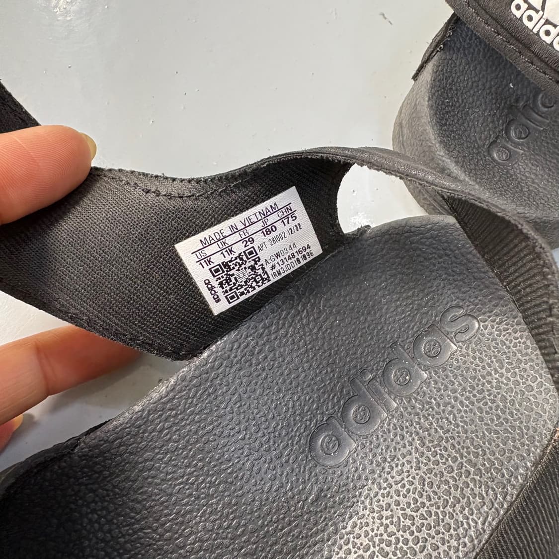 175 아디다스 키즈 아딜렛 샌들 0406J 상품이미지7