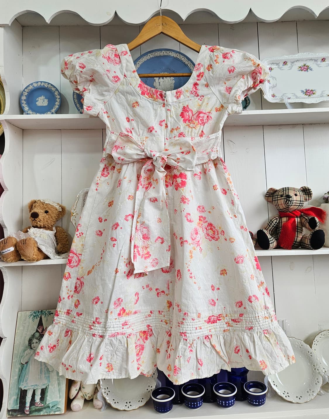 리즈리사(LIZ LISA) 로즈 플라워 퍼프 원피스 상품이미지5