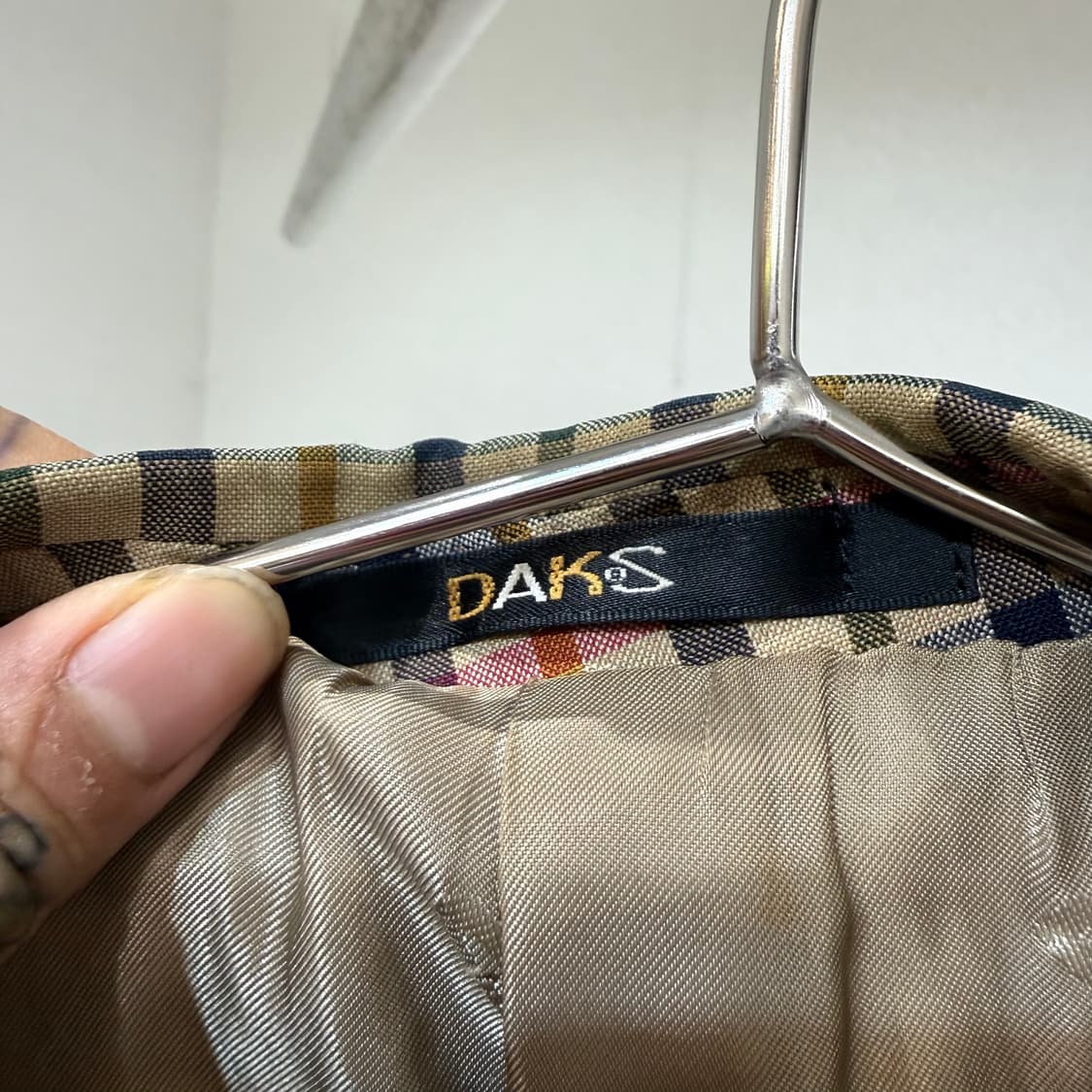 닥스 체크 블레이저 상품이미지4