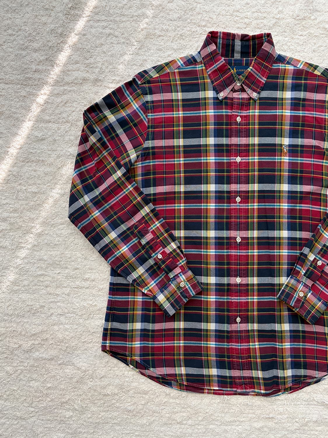 폴로 랄프로렌 (QR신형) 체크셔츠 상품이미지2