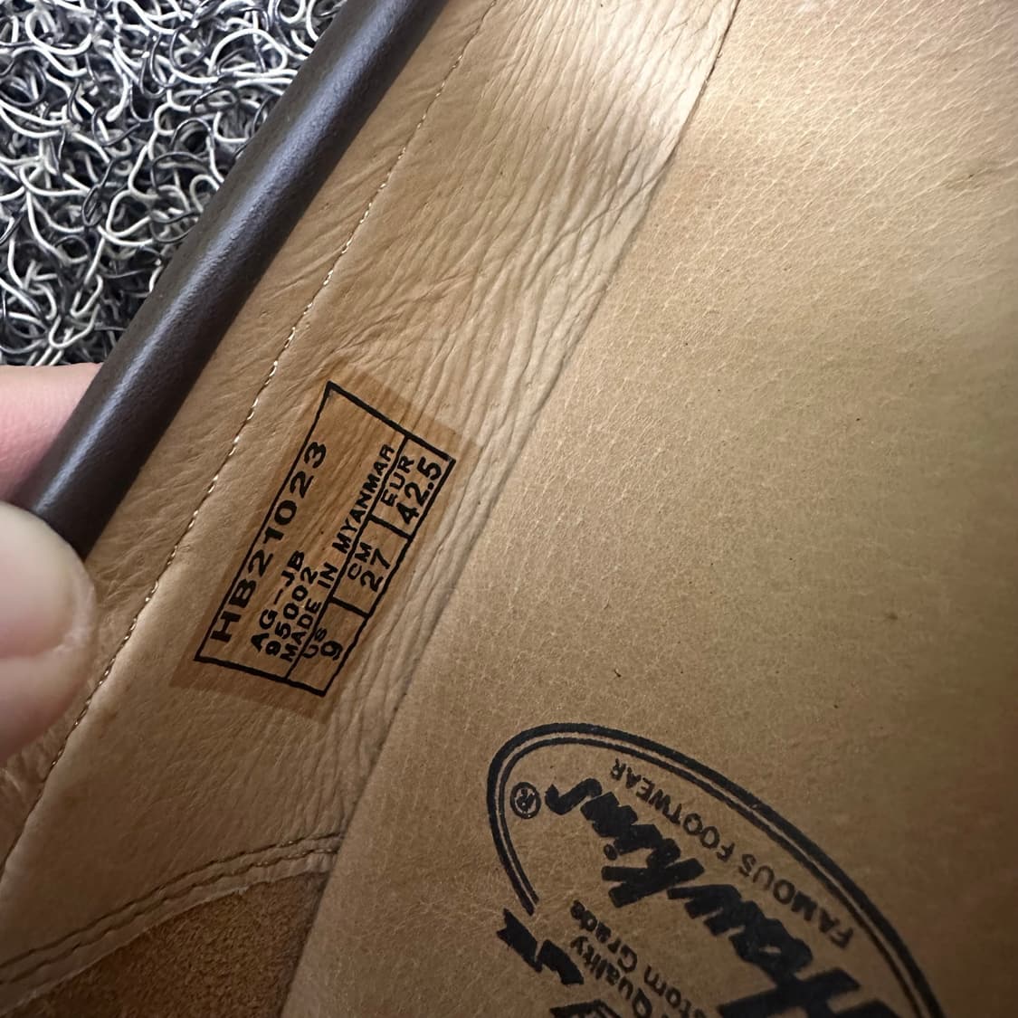 호킨스 로퍼 브라운 구두 270 상품이미지8