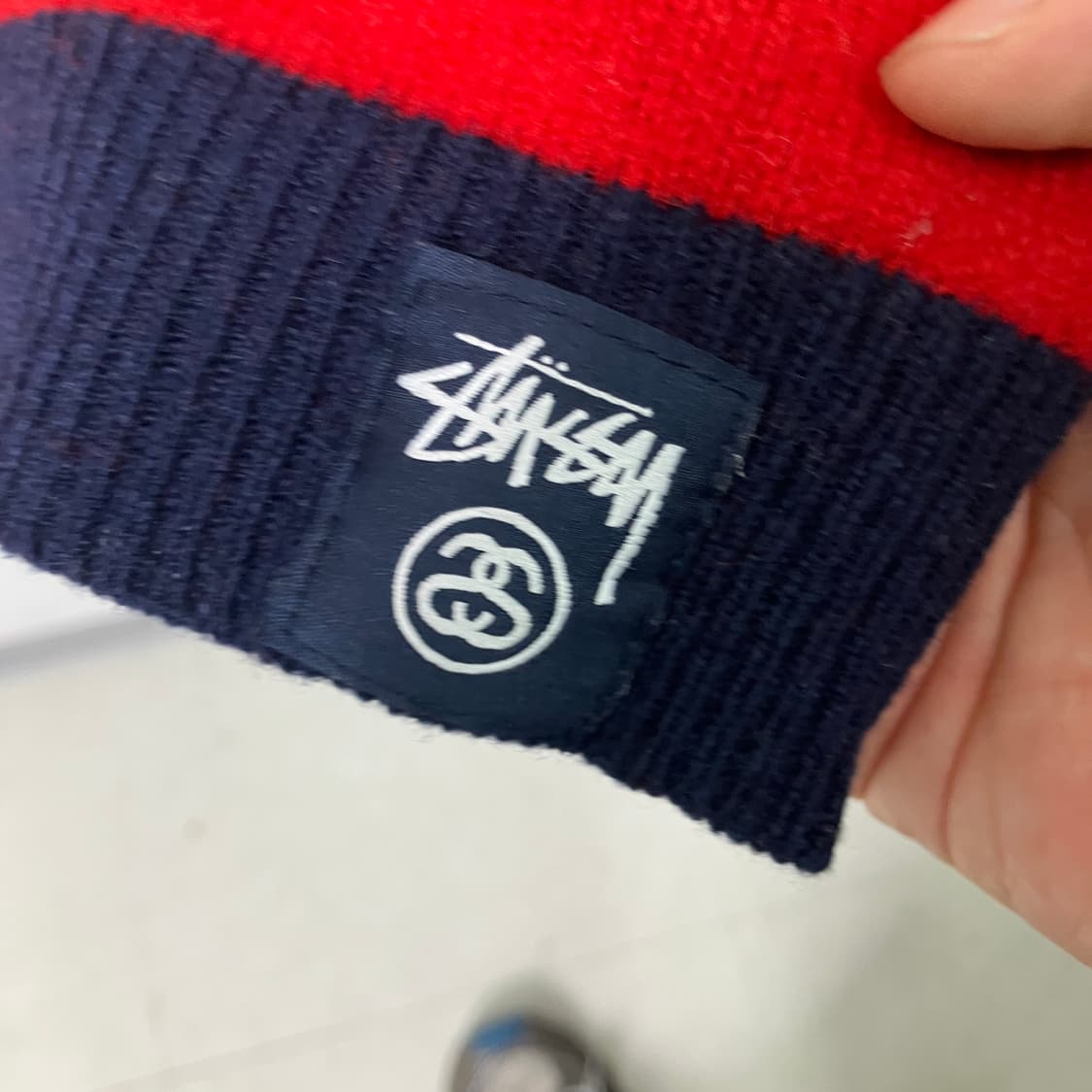 스투시 스트라이프 패턴 니트 상품이미지5