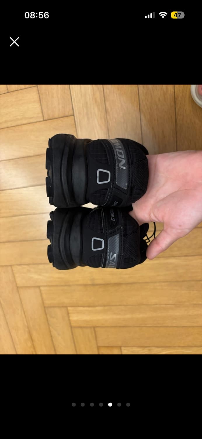 살로몬 스피드크로스 3 블랙 콰이엇 쉐이드 상품이미지5