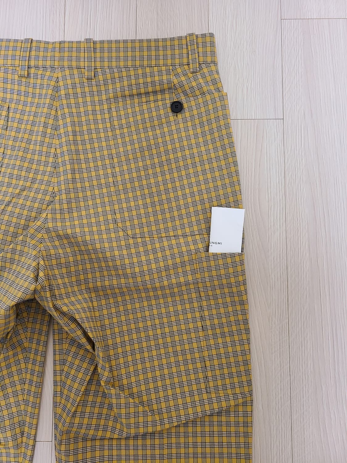 우영미 체크 턴업 팬츠 30 상품이미지3