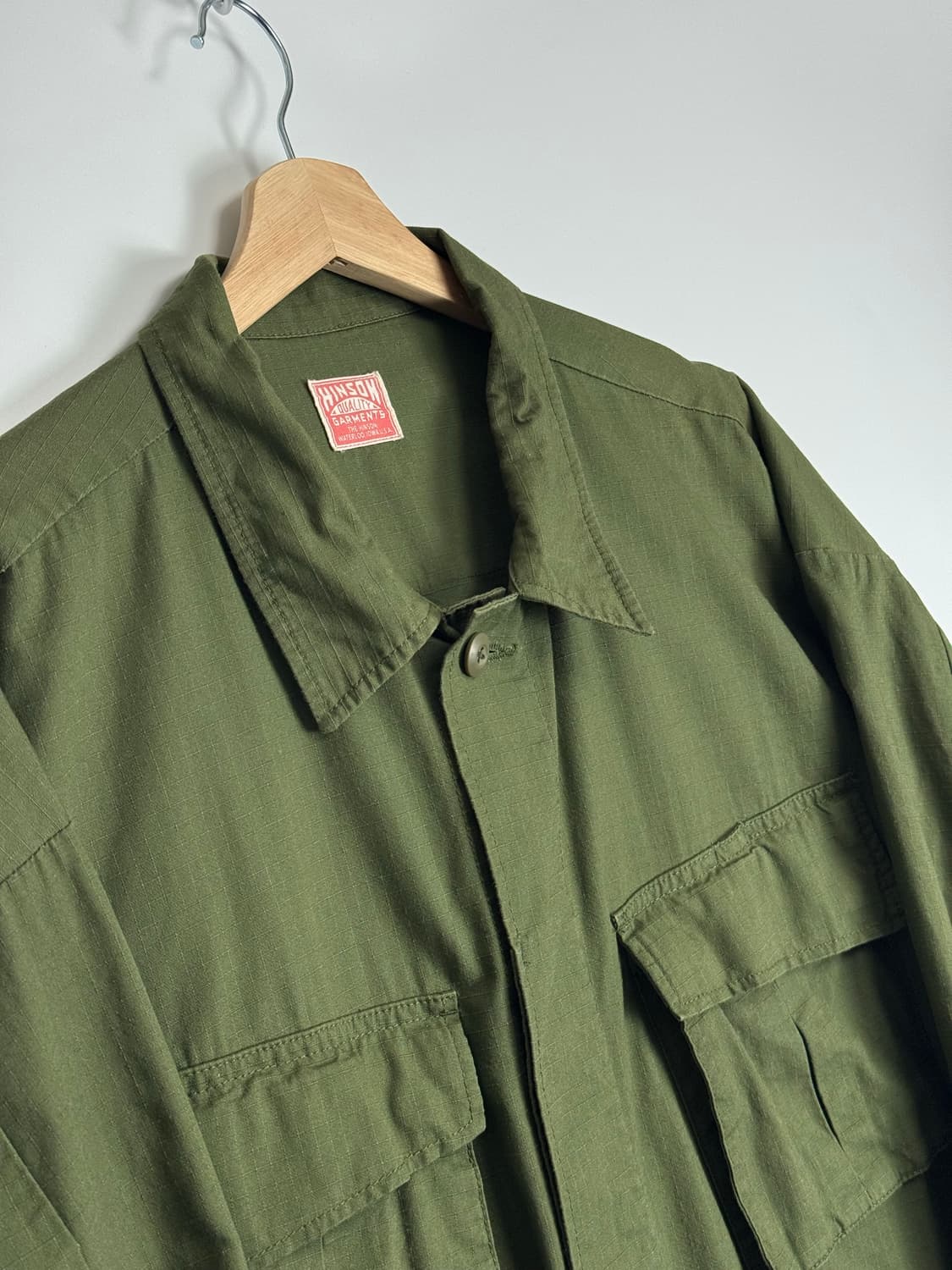 프릭스스토어 힌슨 HINSON 정글 퍼티그 자켓 BDU 자켓 카키 L 상품이미지3