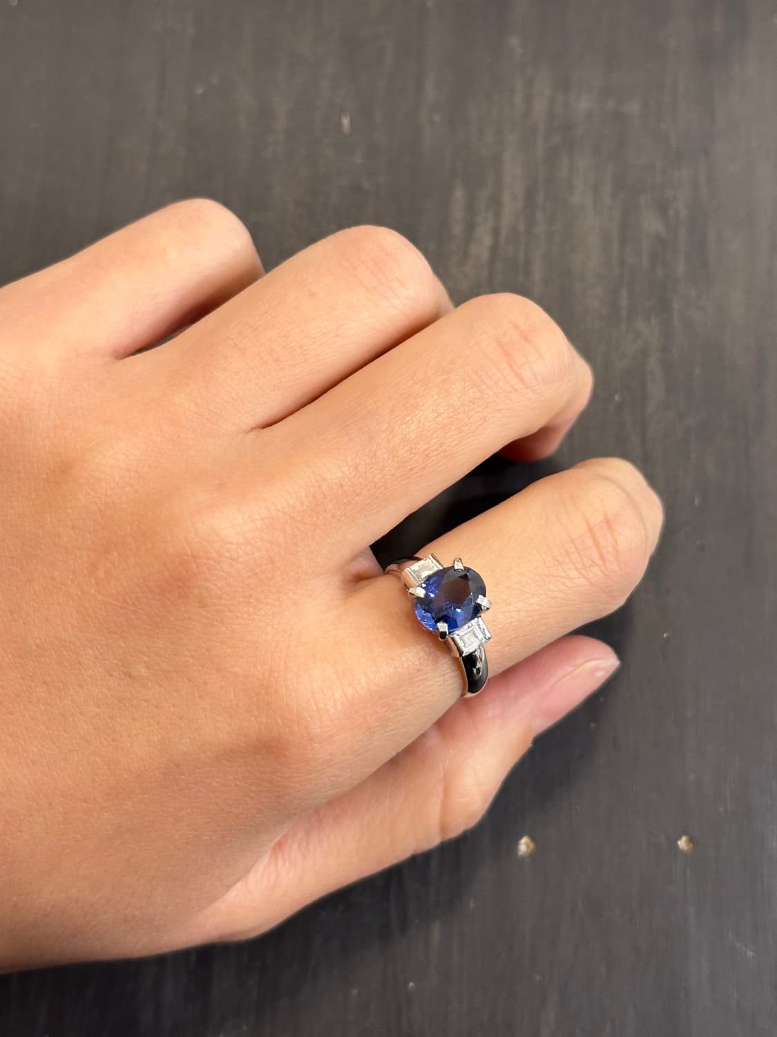 sapphire 925silver ring 상품이미지6