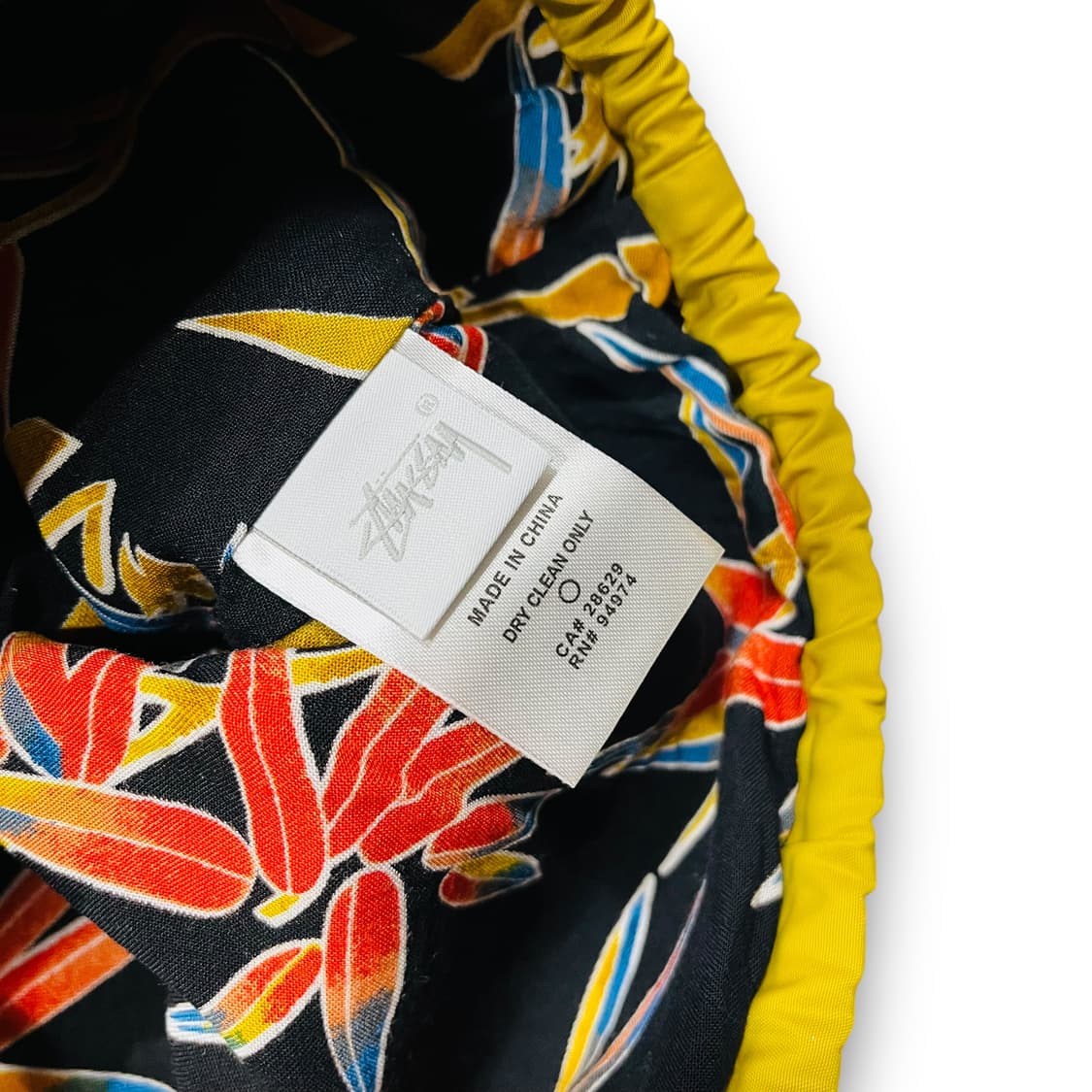 스투시 머스타드 하와이안 나일론 반팔 셔츠 자켓 상품이미지6