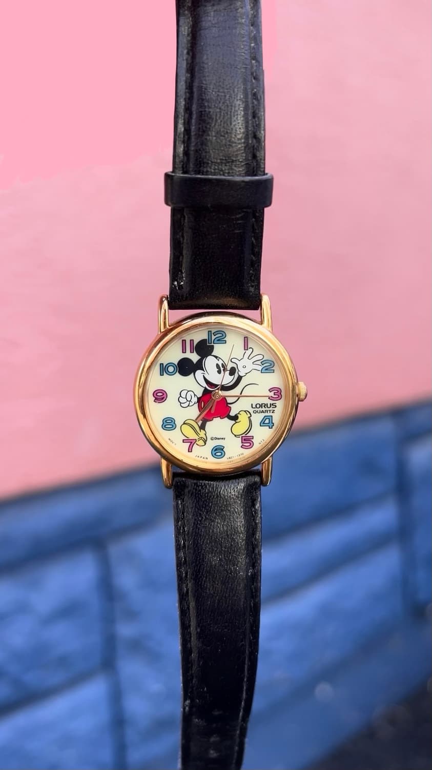 [90s Lorus]Disney mickey Lumibrite watch 상품이미지2