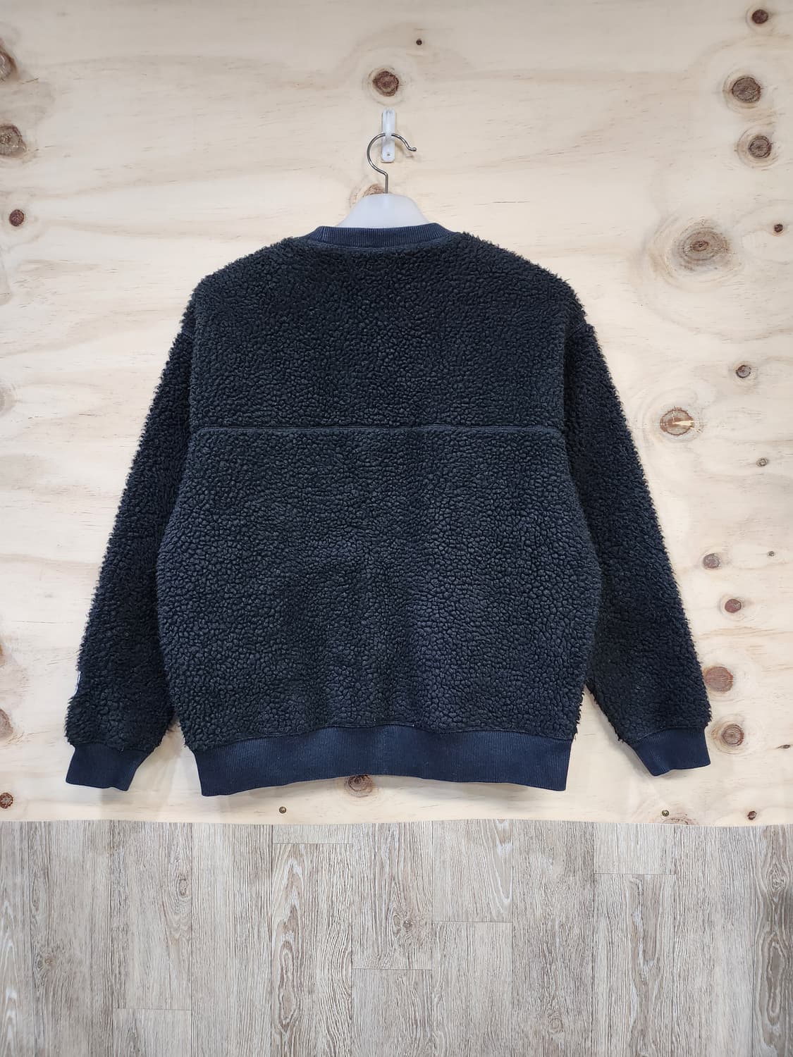 1019) NFL 뉴욕 제츠 뽀글이 맨투맨 블랙 상품이미지2