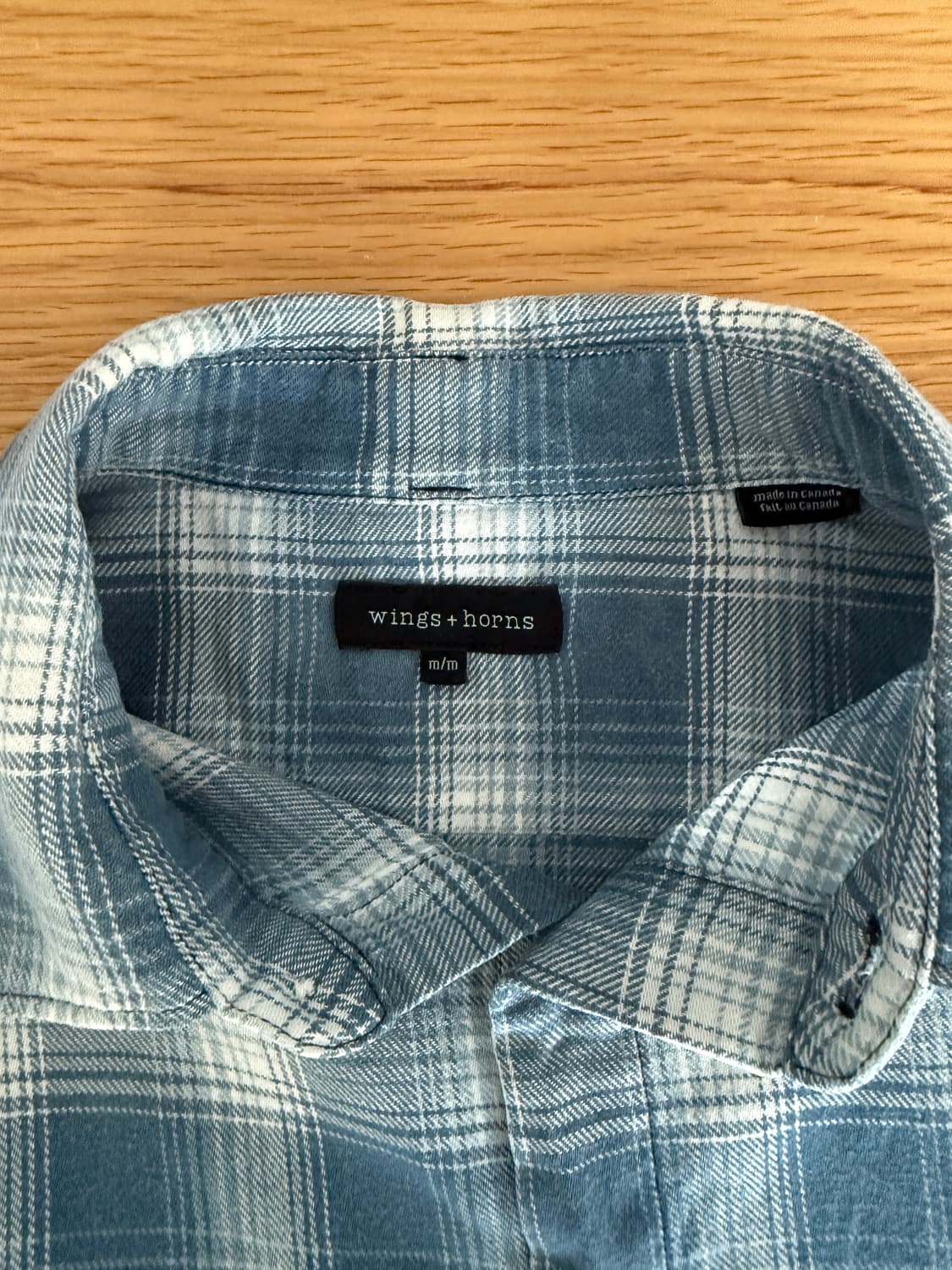 wings + horns 체크 반팔셔츠(CANADA) 상품이미지6