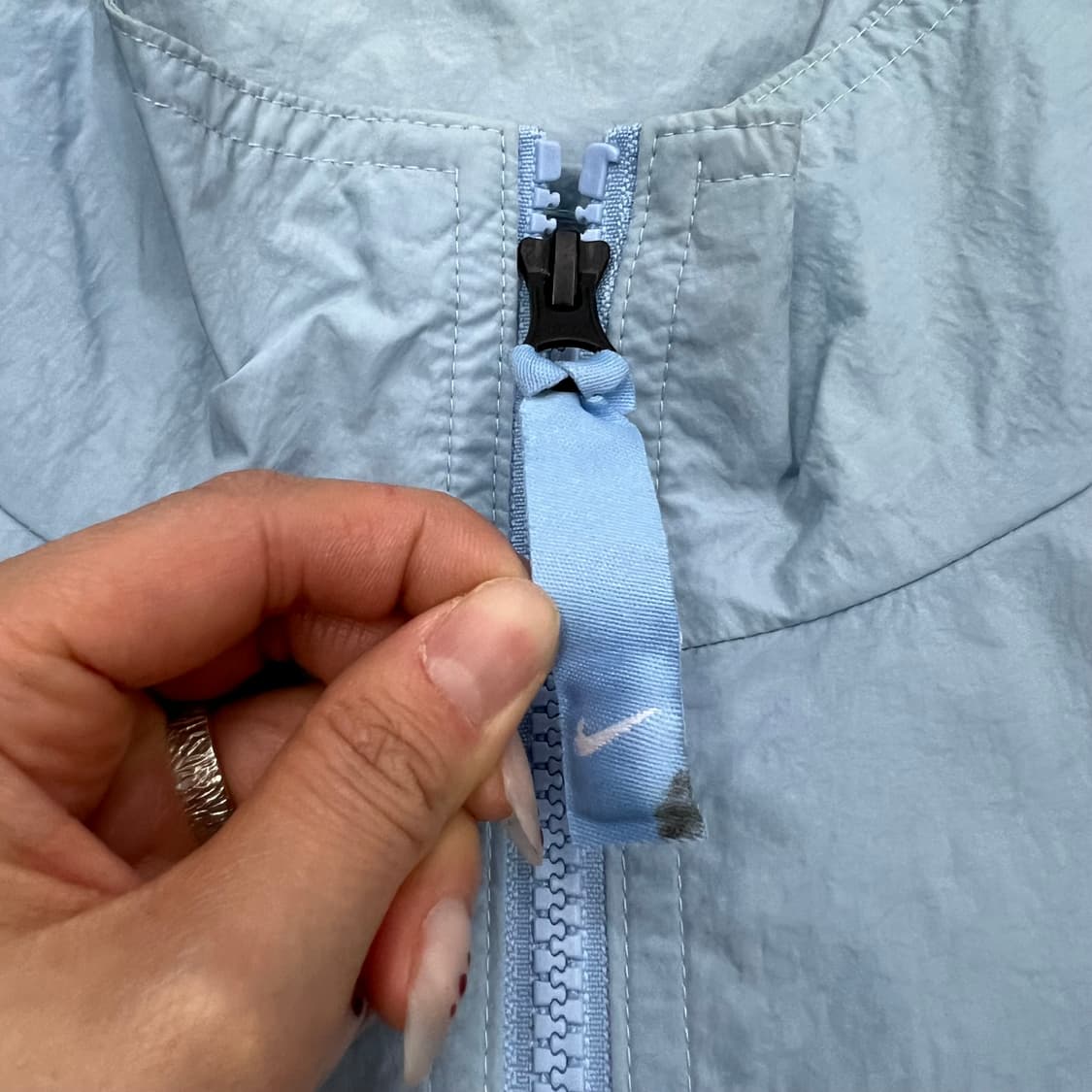 나이키 스카이블루 바람막이 상품이미지2