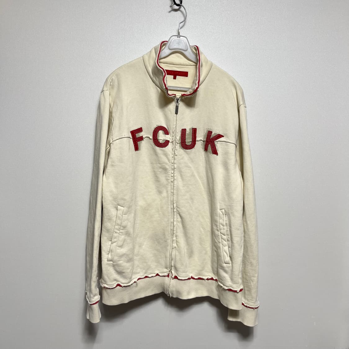 FCUK 일본 빈티지 집업 자켓 상품이미지1