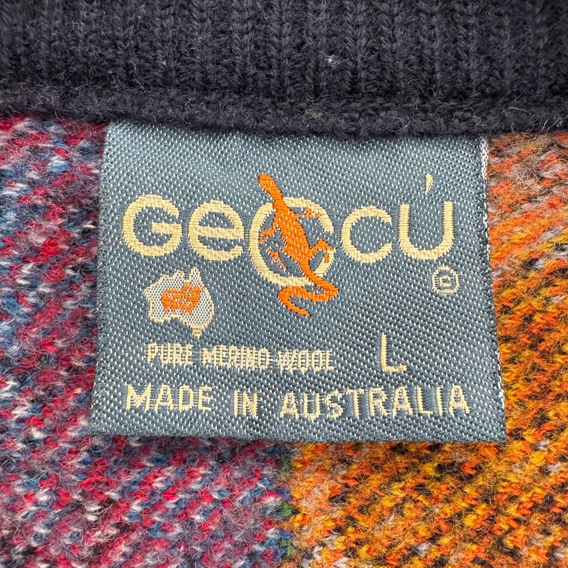 게쿠 메리노 울 케이블 니트 가디건 상품이미지7