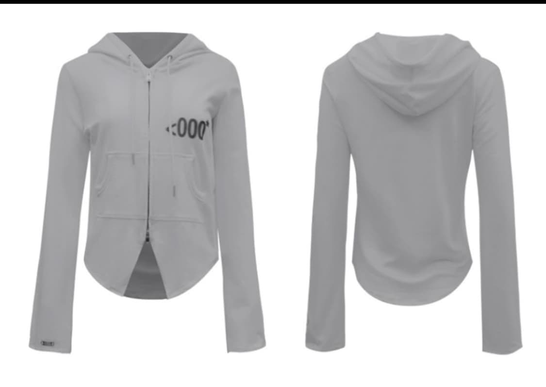 [해린 착용]나체 후드집업 SLIM FIT 상품이미지4