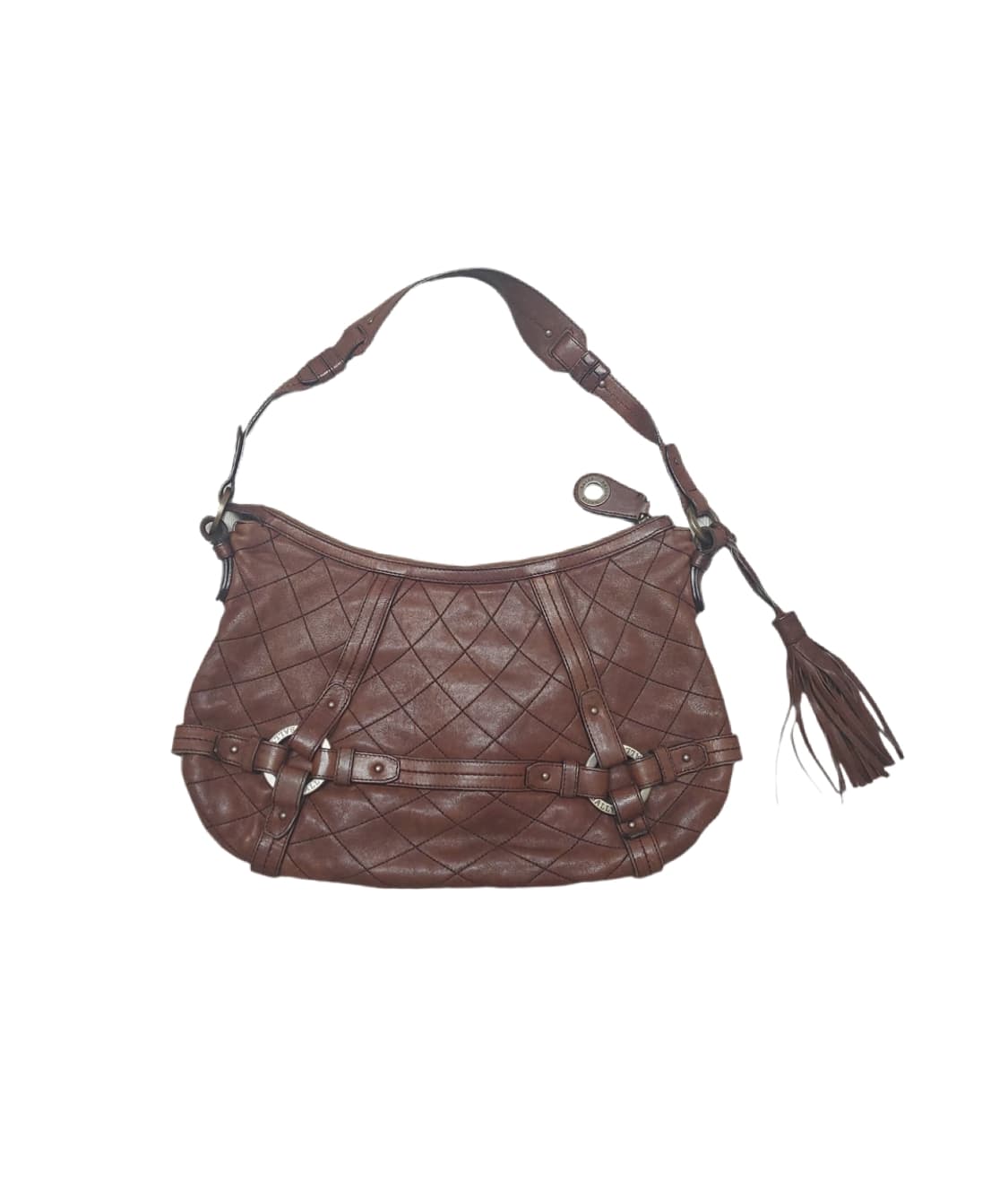 발리 태슬 레더 호보백 y2k (정품) 상품이미지5