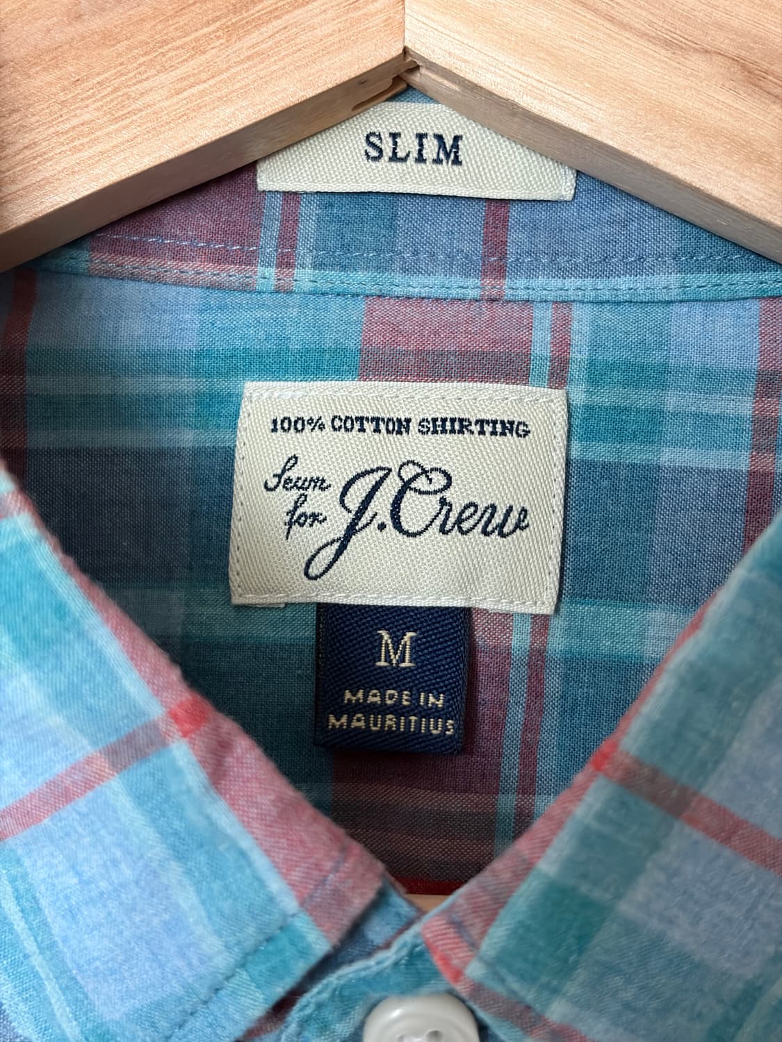 (상태최상/정품) 제이크루(J.Crew) 슬림핏 체크 셔츠 - M 상품이미지2