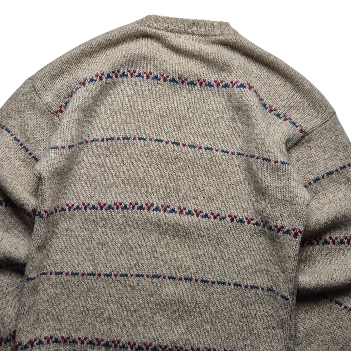 [M] 에디바우어 90s 빈티지 스트라이프 울 니트 상품이미지7