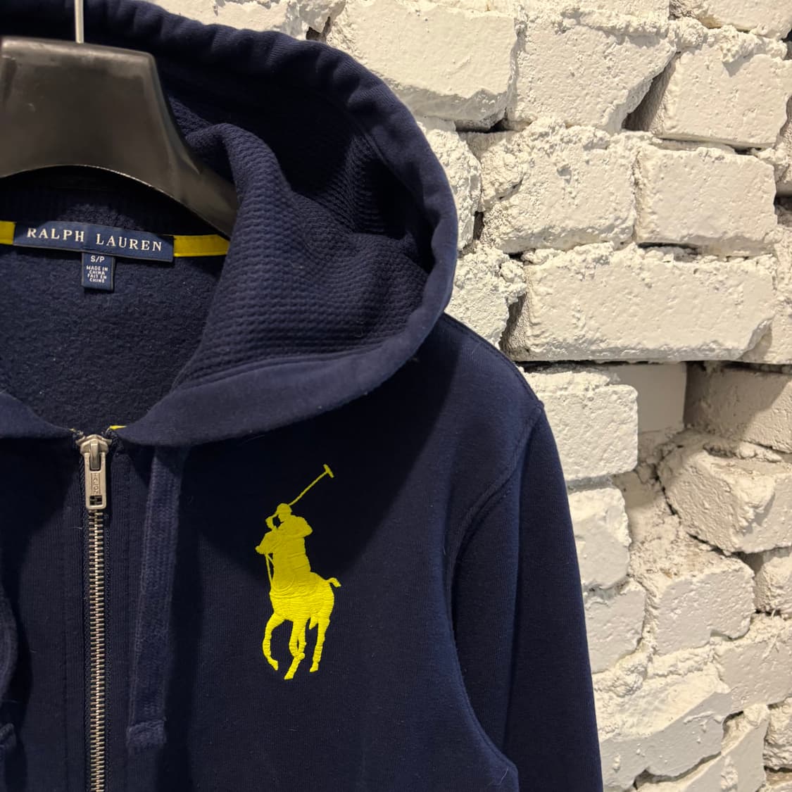 폴로 빈티지 빅포니 후드집업 상품이미지5