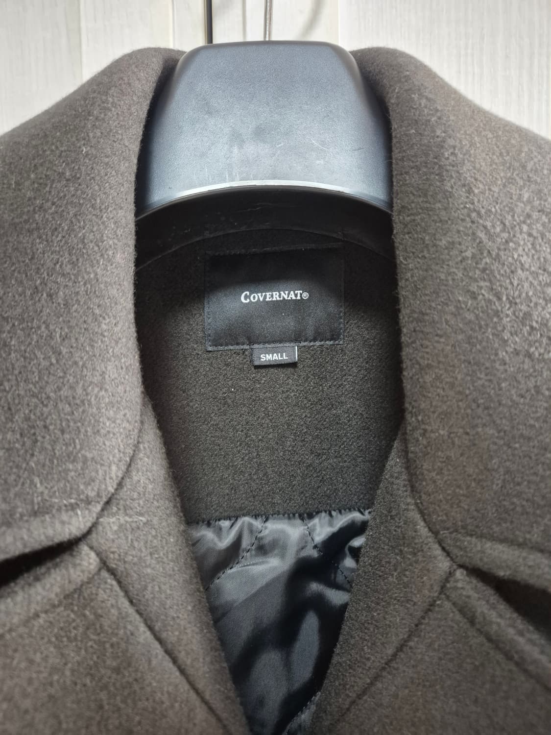 커버낫 캐시미어 피 코트 브라운 상품이미지6