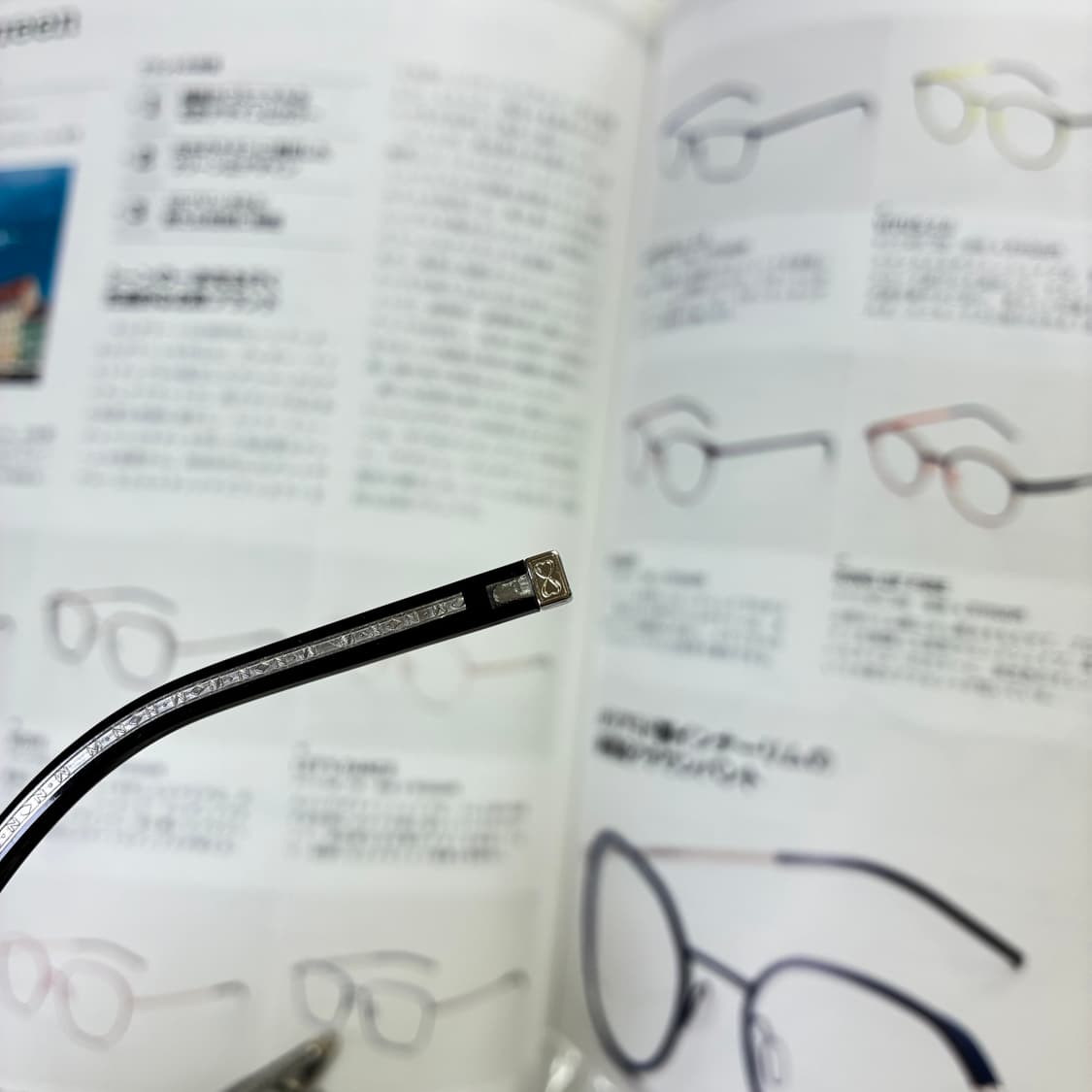 CITIZEN 시티즌 티타늄 골드 일본 안경 상품이미지8