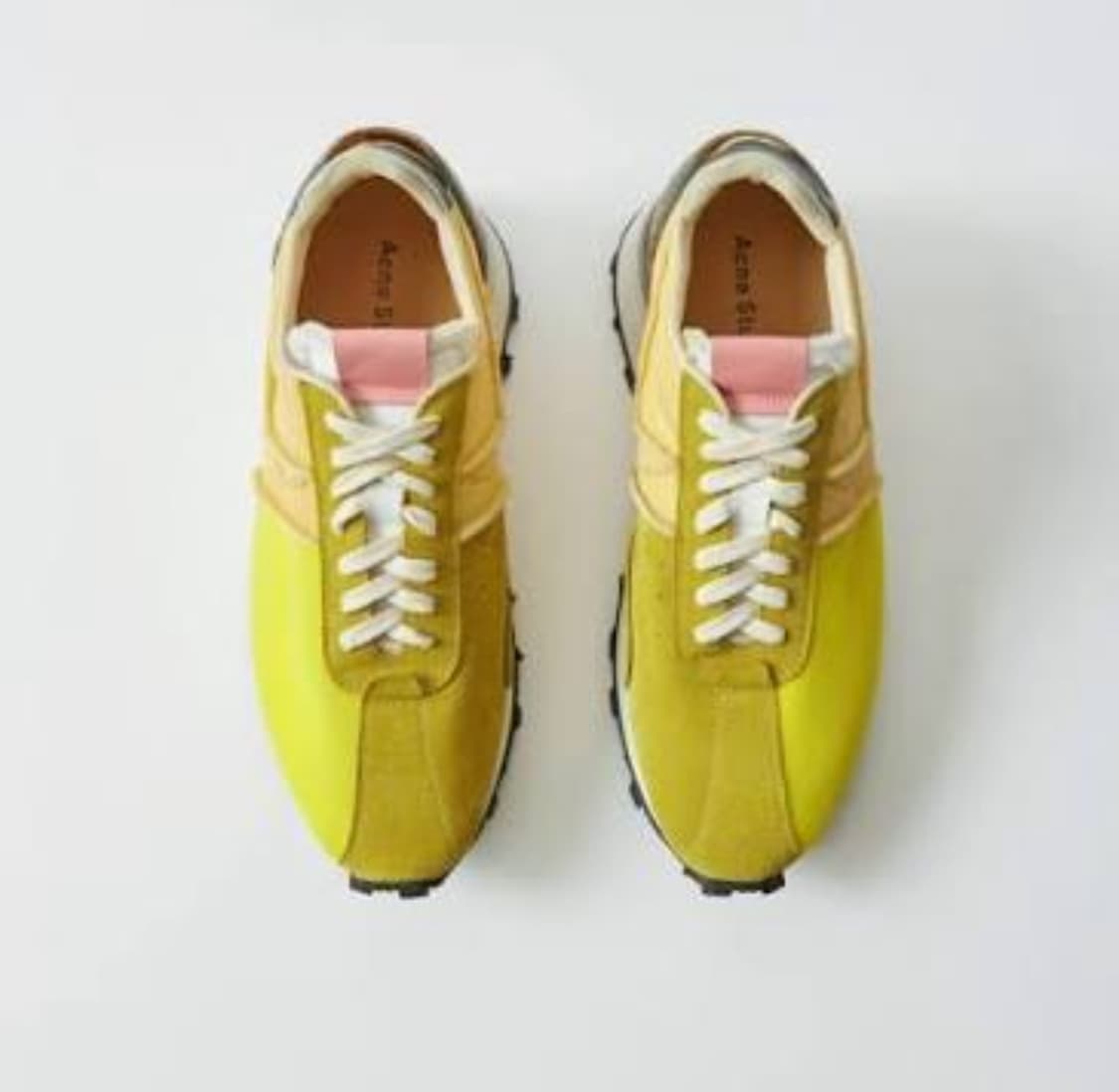 [44] 아크네 스튜디오 배릭 디컨스트럭티드 스니커즈 옐로우 상품이미지1