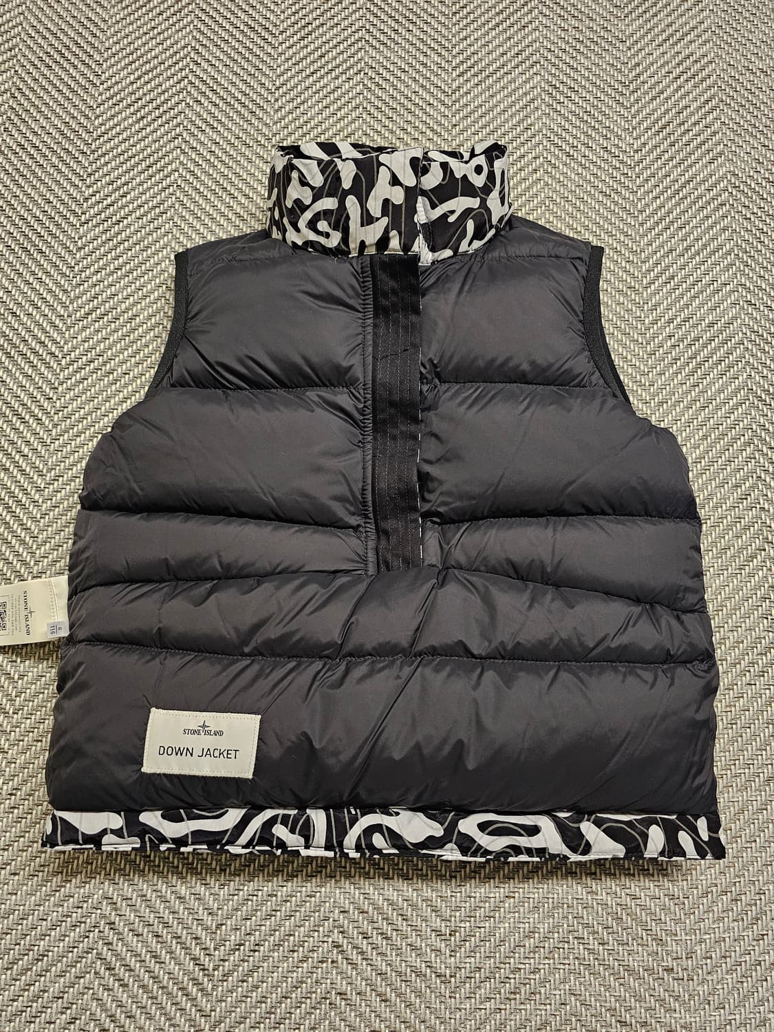 스톤아일랜드 주니어 리플렉티브 패딩 아노락 6Y 상품이미지7