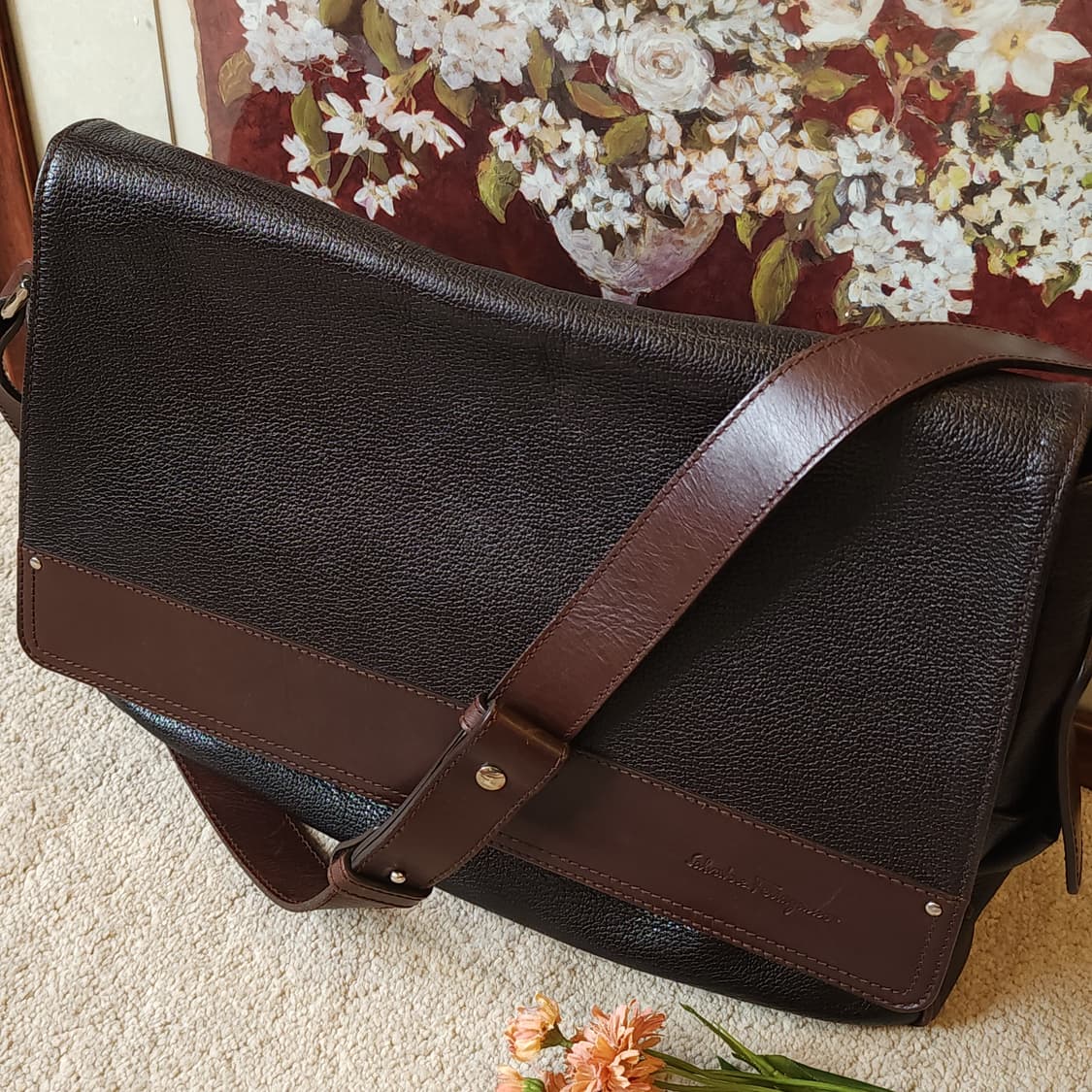 살바토레 페라가모 올레더 메신져백 크로스백 상품이미지5