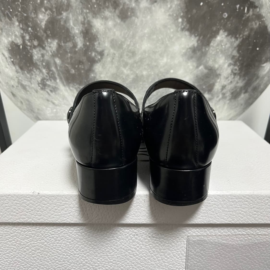 정품 36.5) 디올 D-Doll 메리제인 펌프스 구두 230~235 상품이미지4