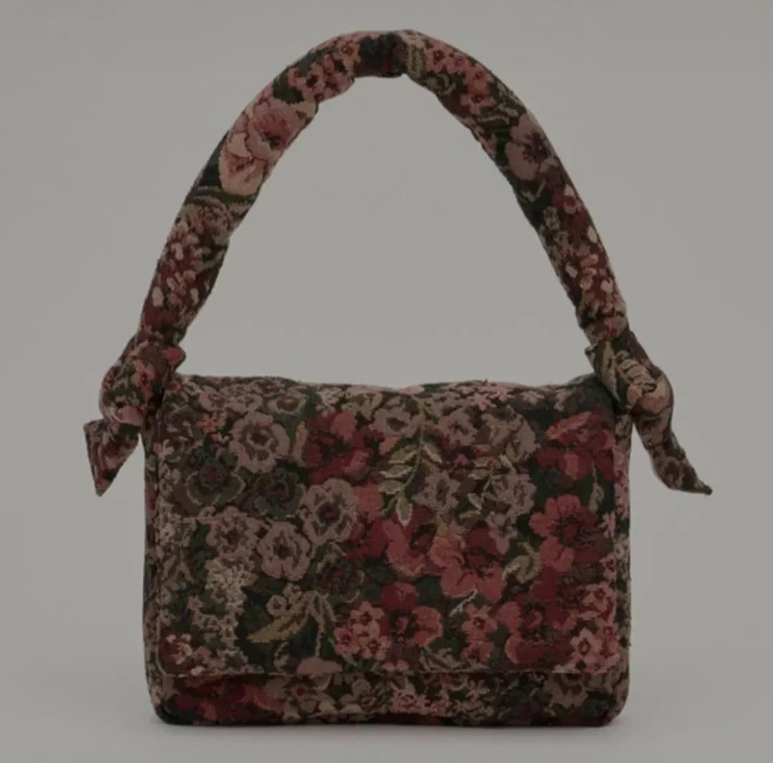 시엔느 빈티지 자카드 플라워 백 상품이미지2