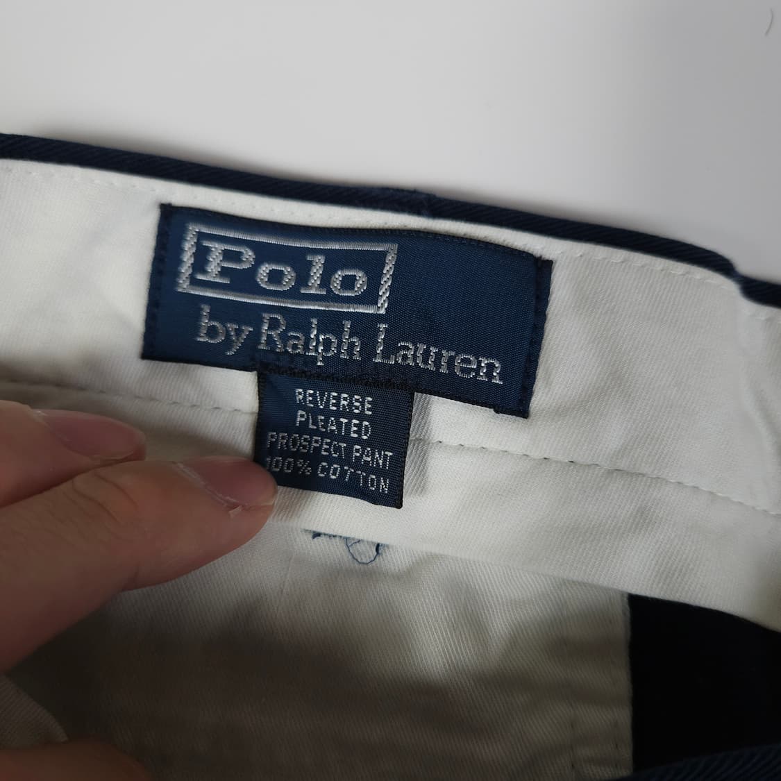 폴로 랄프로렌 네이비 치노 팬츠 상품이미지3
