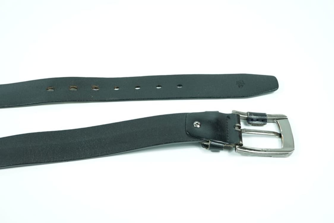 천연가죽 클래식 블랙 벨트 상품이미지6