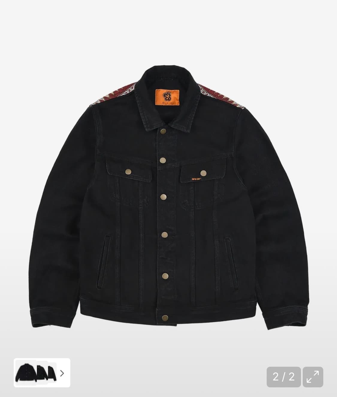 이알에스코 데님 트러커 자켓 상품이미지2