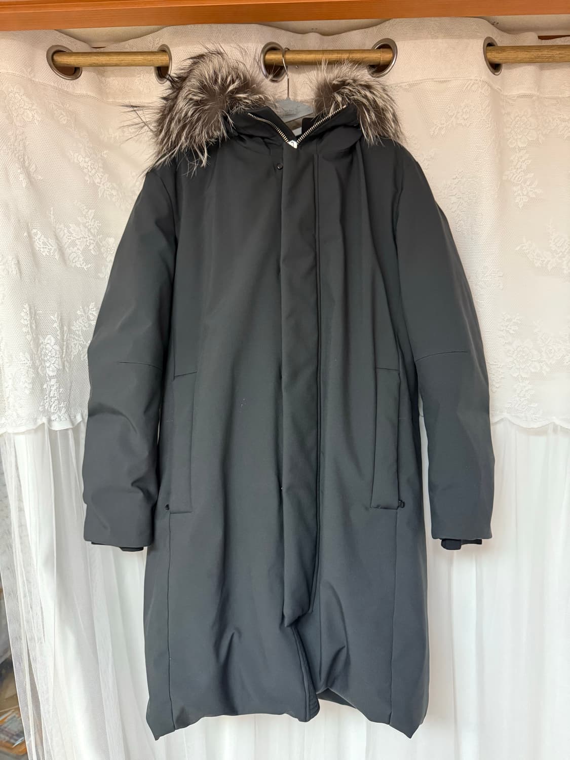 솔리드옴므 폭스퍼 패딩 95 사이즈 상품이미지1