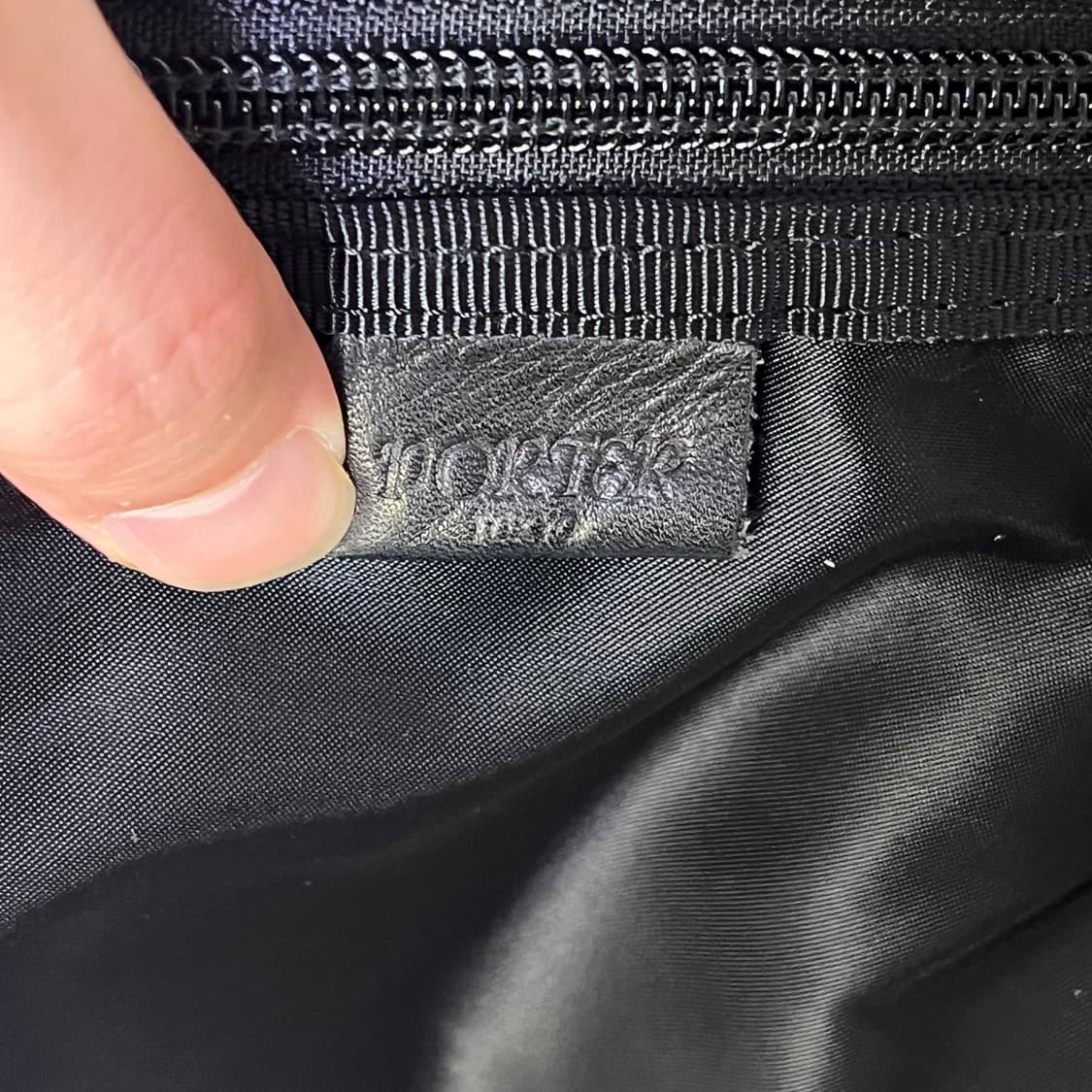 Porter 요시다 포터 레더 보스턴백 블랙 상품이미지9