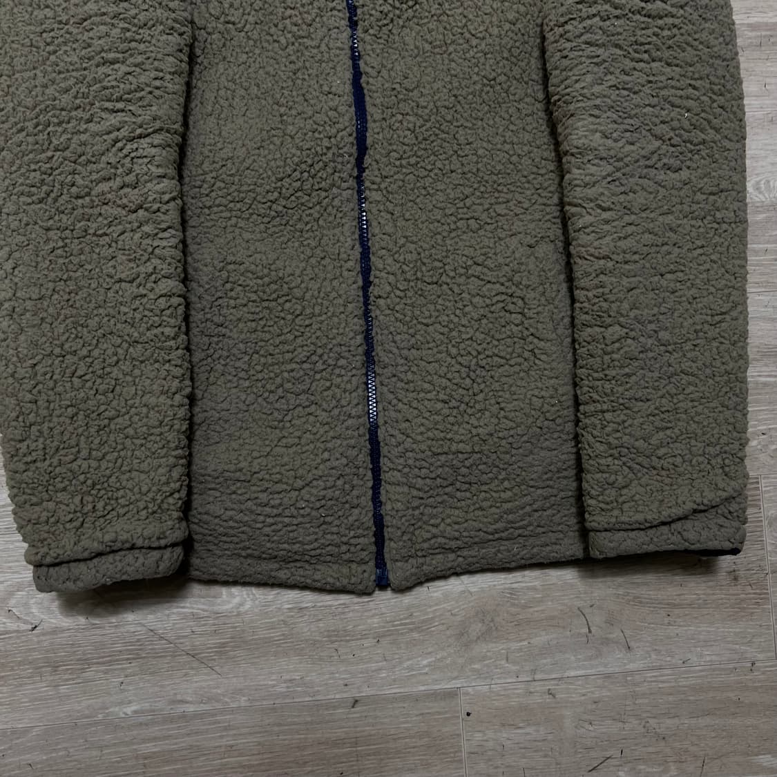 노스페이스 여성 리버시블 뽀글이 후리스 퀼팅점퍼 [네이비] S/90 상품이미지7