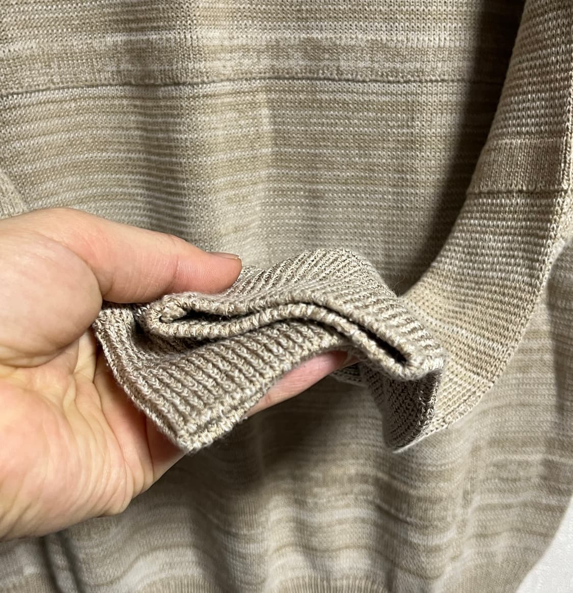 공용 인사일런스 그라데이션 와플 니트 스웨터 M 상품이미지2