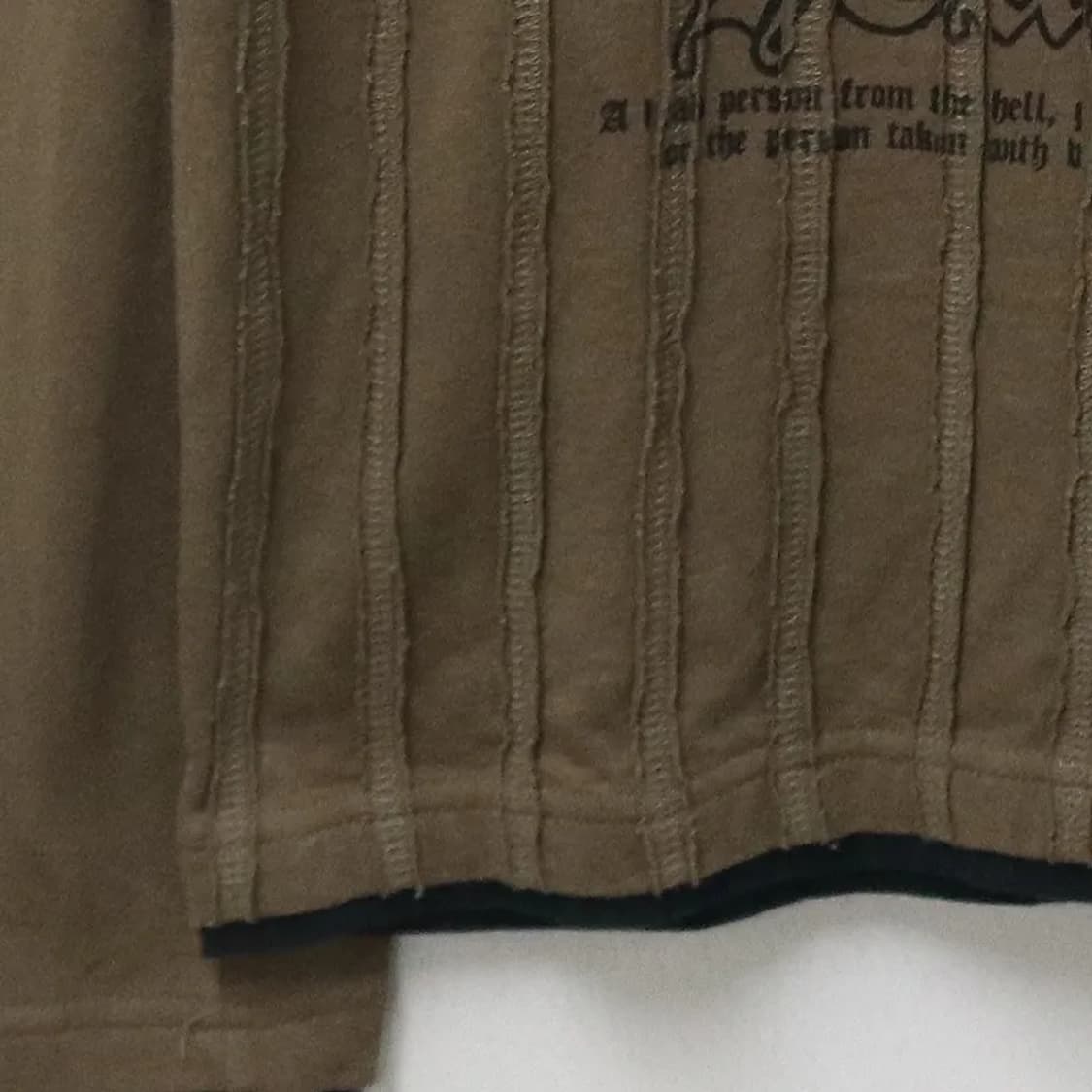 NATURAL VIBRATION 레이어드 긴팔 티셔츠 66785 상품이미지6