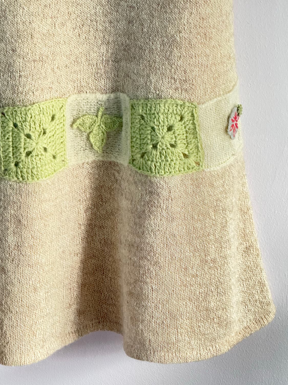 뜨개 포인트 니트스커트 상품이미지5