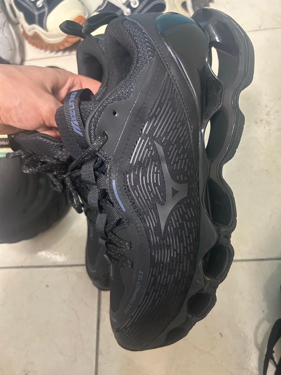 미즈노 웨이브 프로페시 13.2 블랙 280 상품이미지4